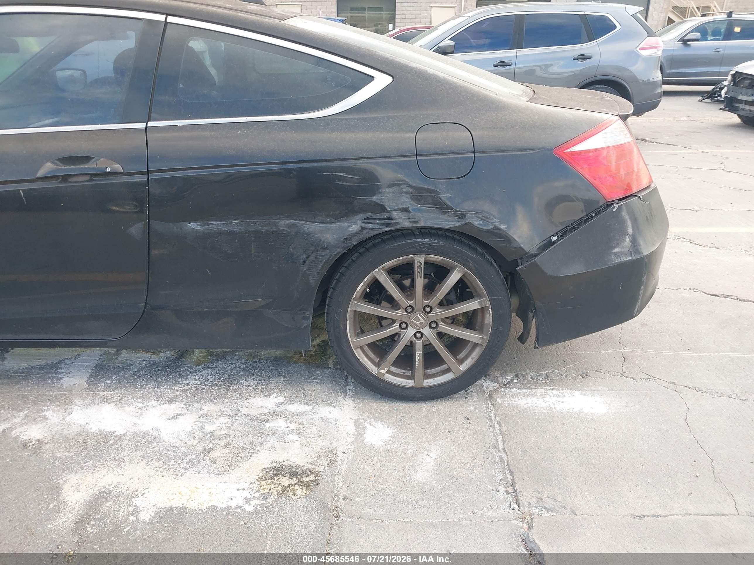 2010 Honda Accord 3.5 Ex-l Black vin: 1HGCS2B8XAA000445