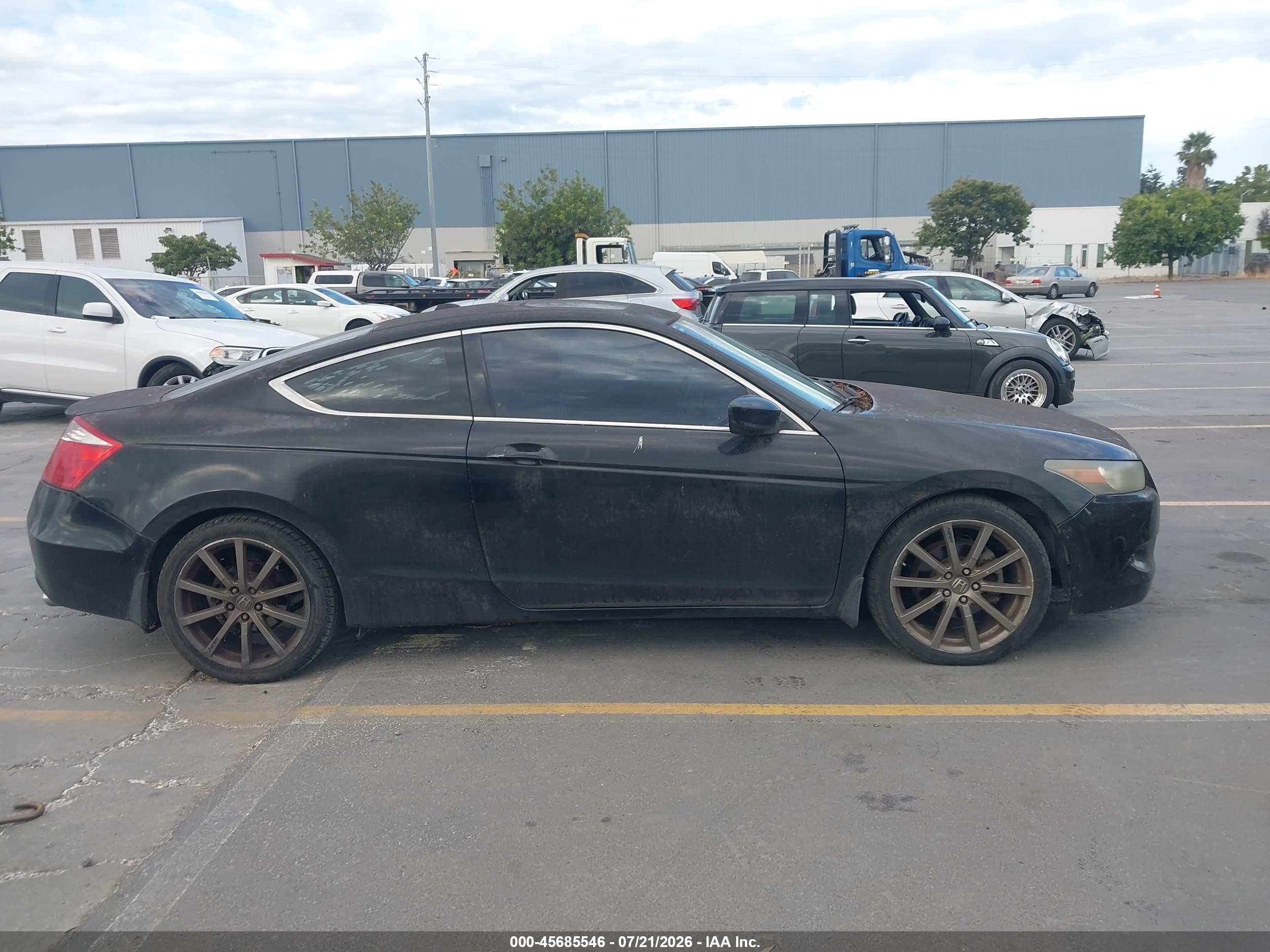 2010 Honda Accord 3.5 Ex-l Black vin: 1HGCS2B8XAA000445