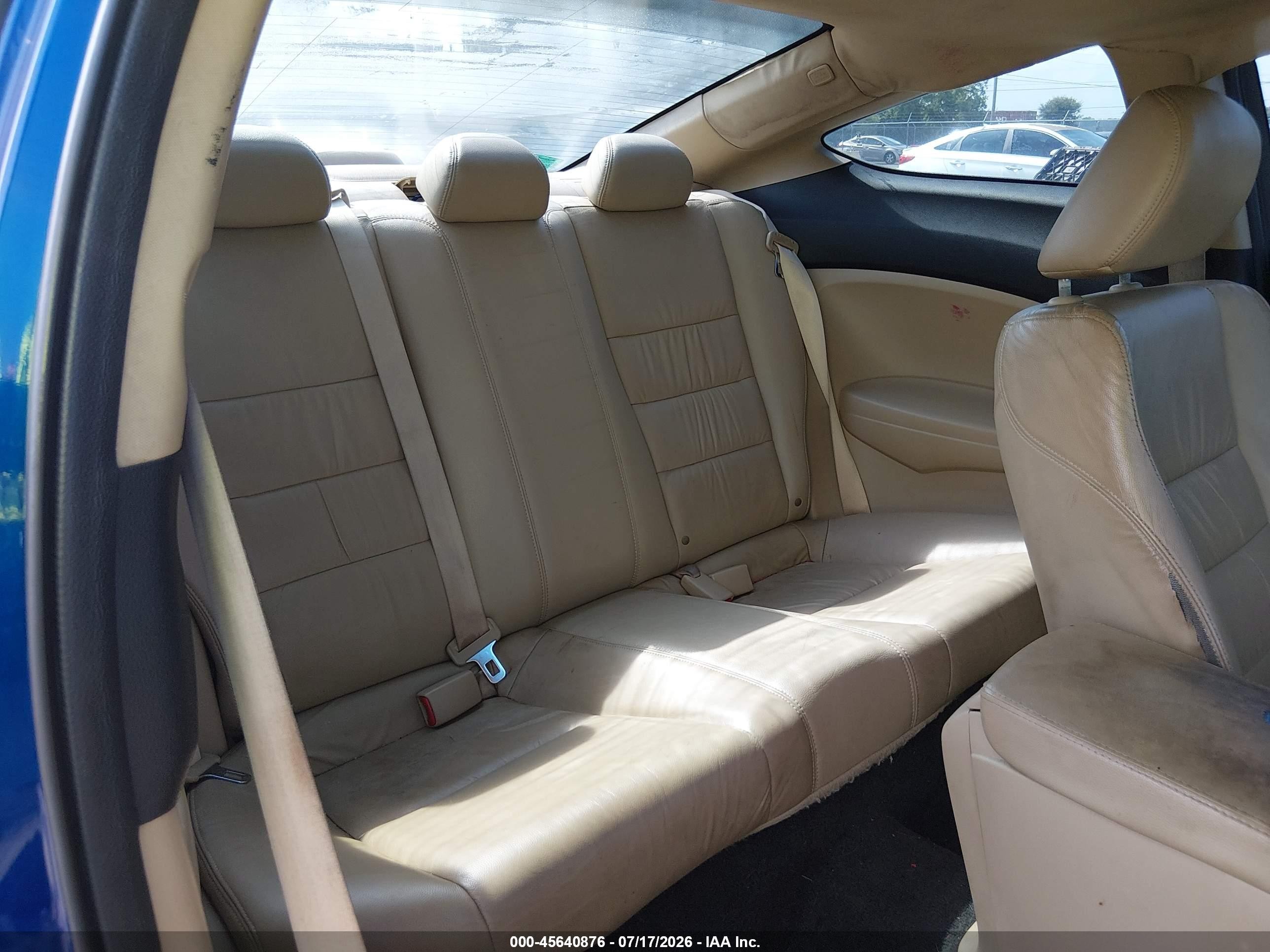 2010 Honda Accord 3.5 Ex-l Blue vin: 1HGCS2B8XAA000543