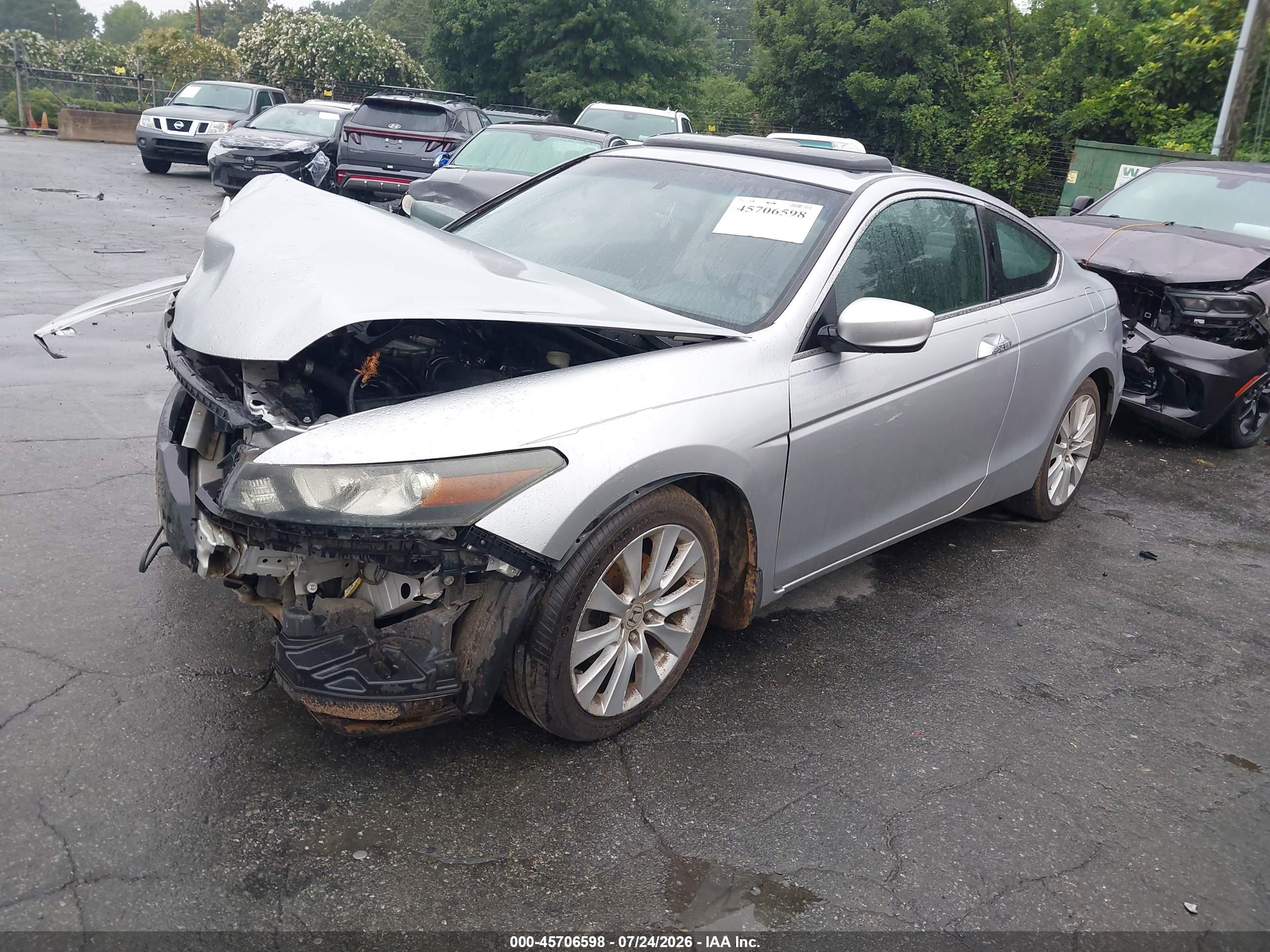 2010 Honda Accord 3.5 Ex-l Серебряный vin: 1HGCS2B8XAA002440