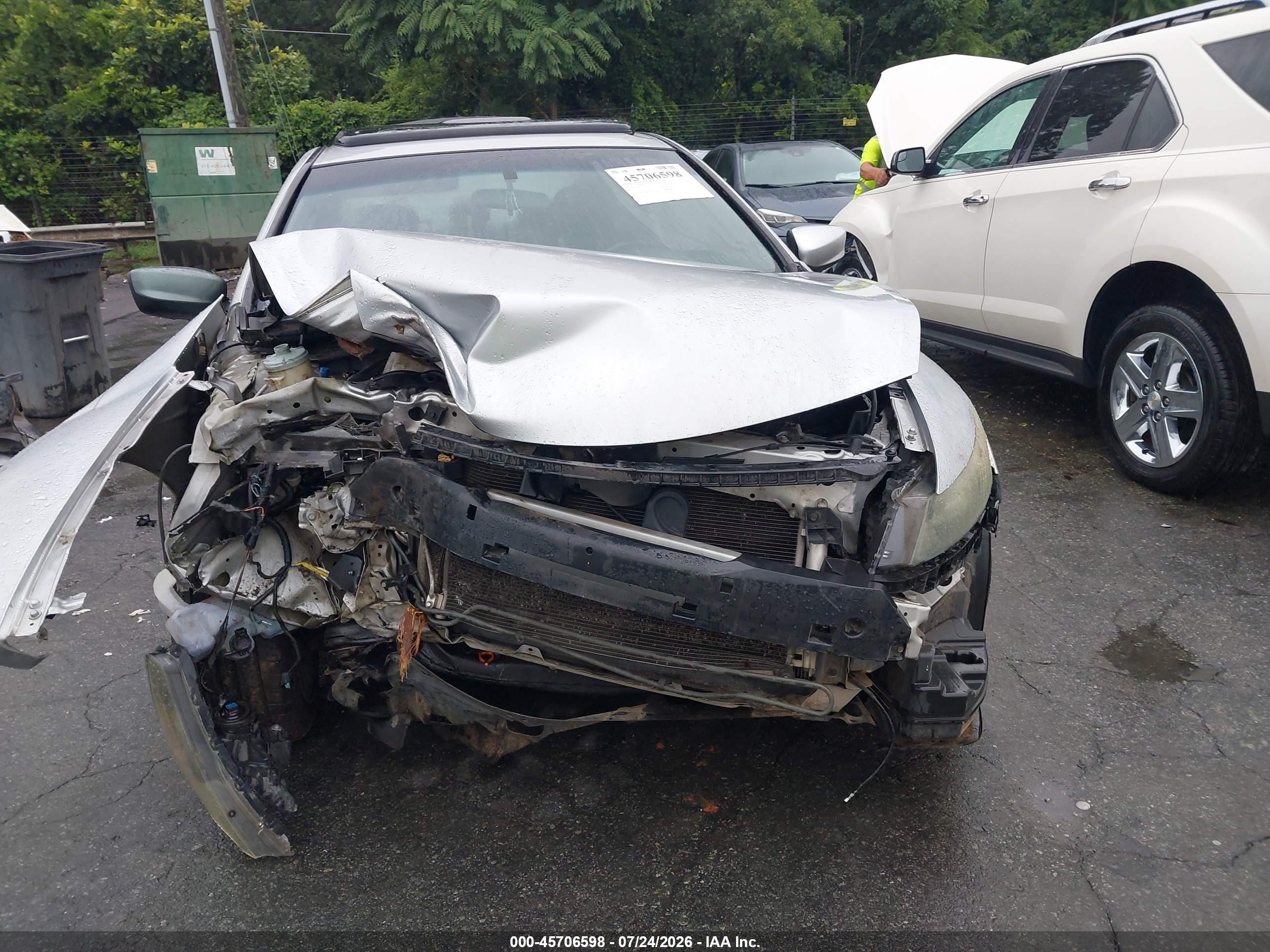 2010 Honda Accord 3.5 Ex-l Серебряный vin: 1HGCS2B8XAA002440