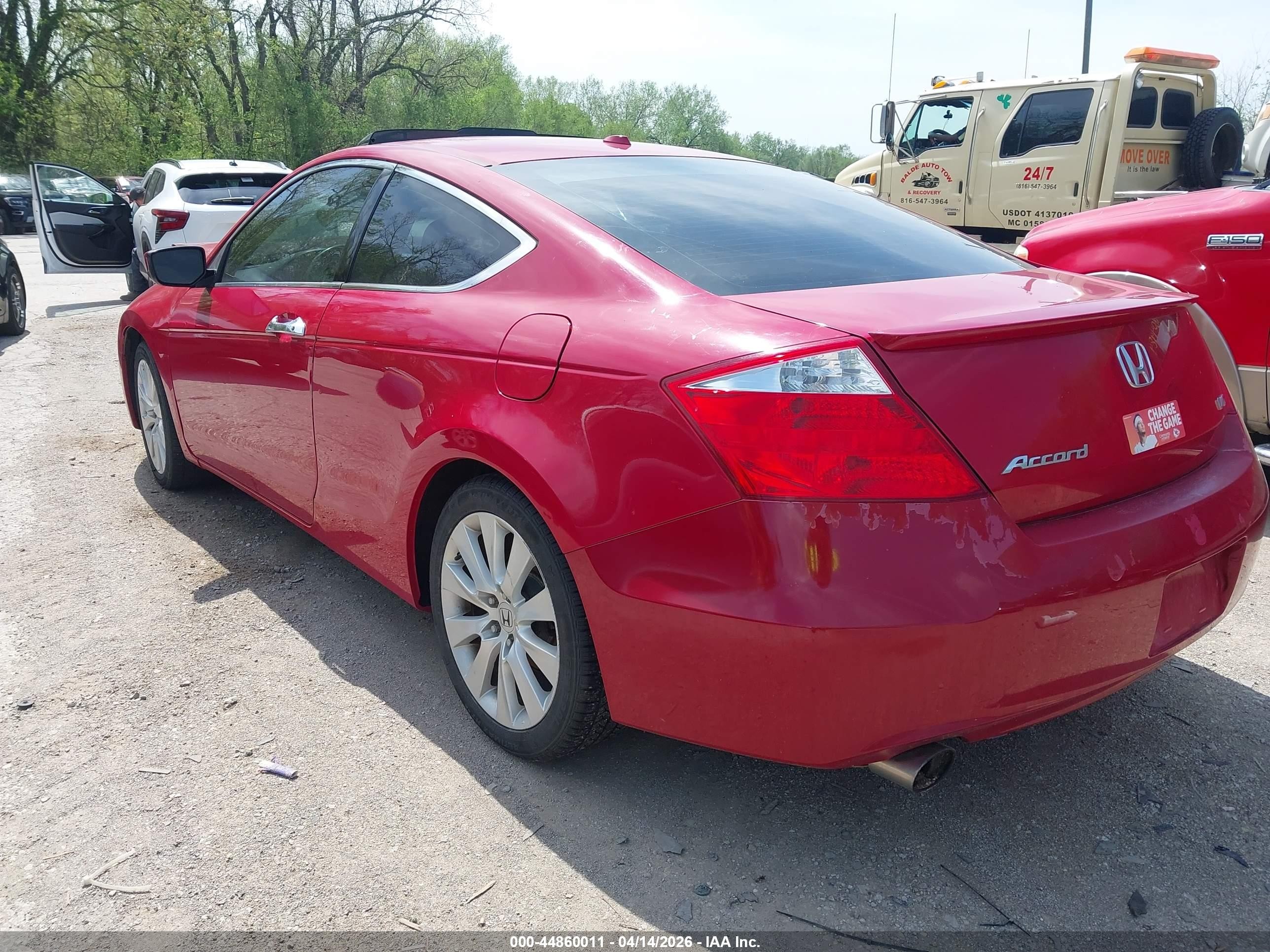 2010 Honda Accord 3.5 Ex-l Красный vin: 1HGCS2B8XAA006472