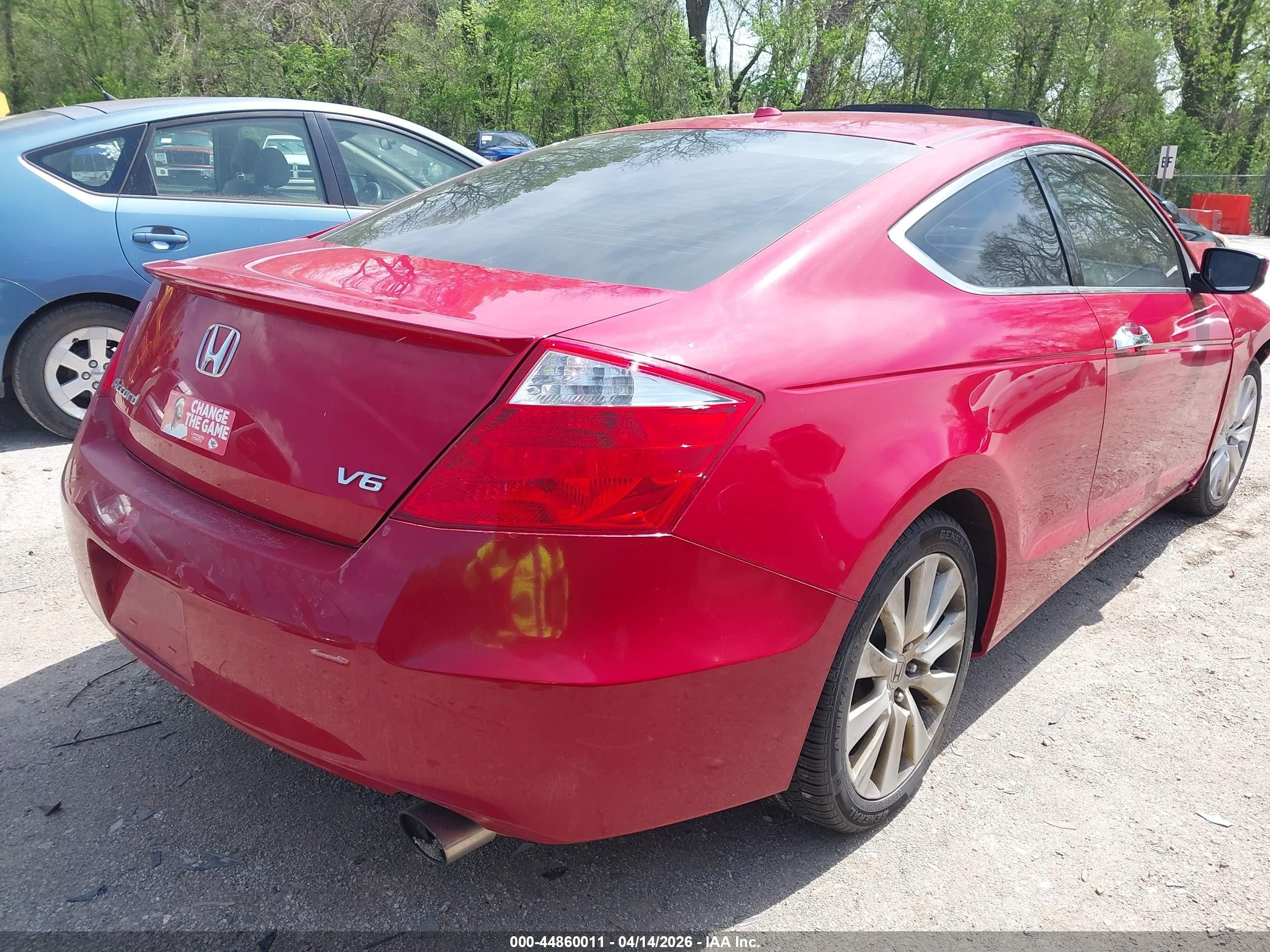 2010 Honda Accord 3.5 Ex-l Красный vin: 1HGCS2B8XAA006472