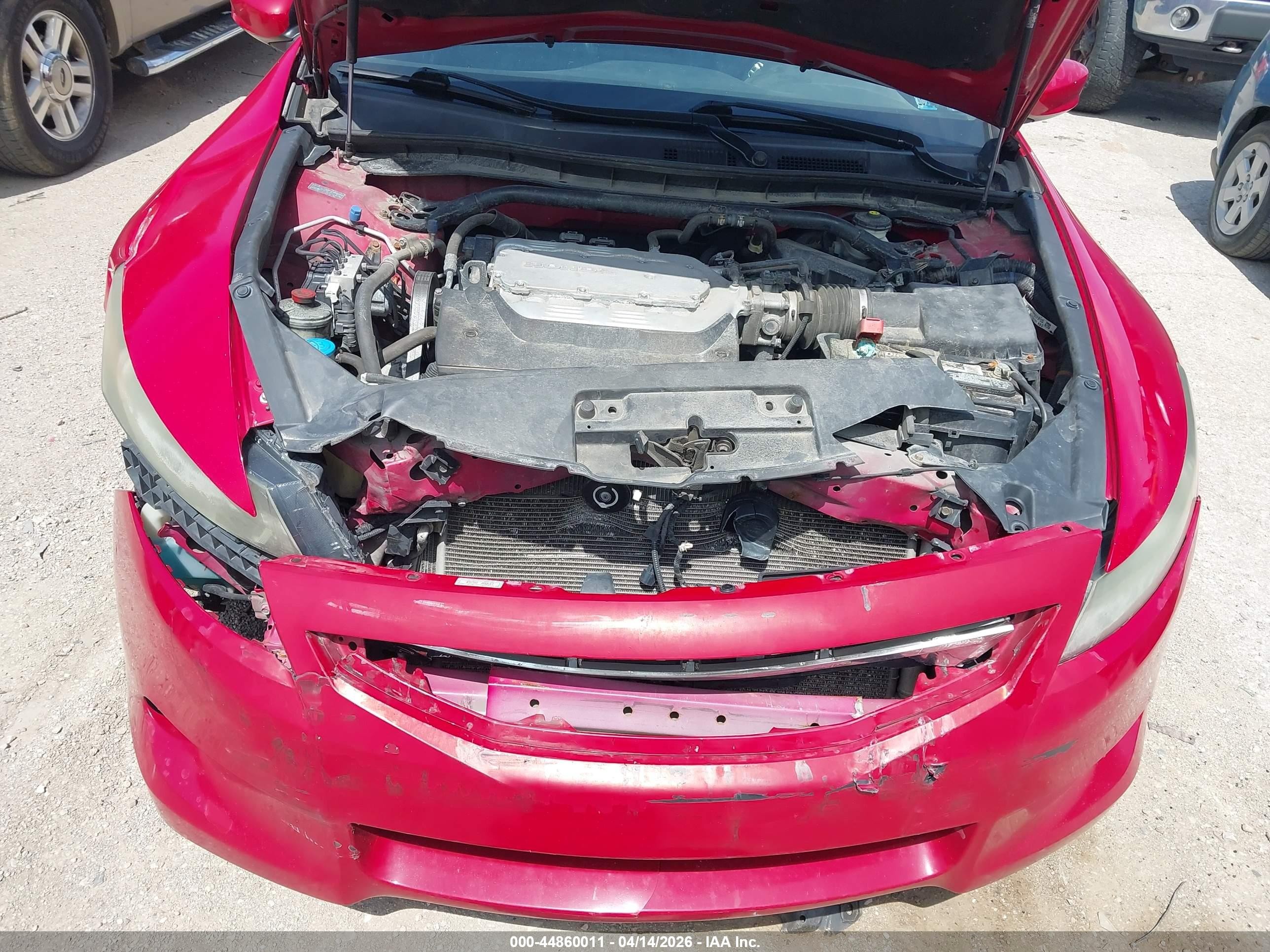 2010 Honda Accord 3.5 Ex-l Красный vin: 1HGCS2B8XAA006472
