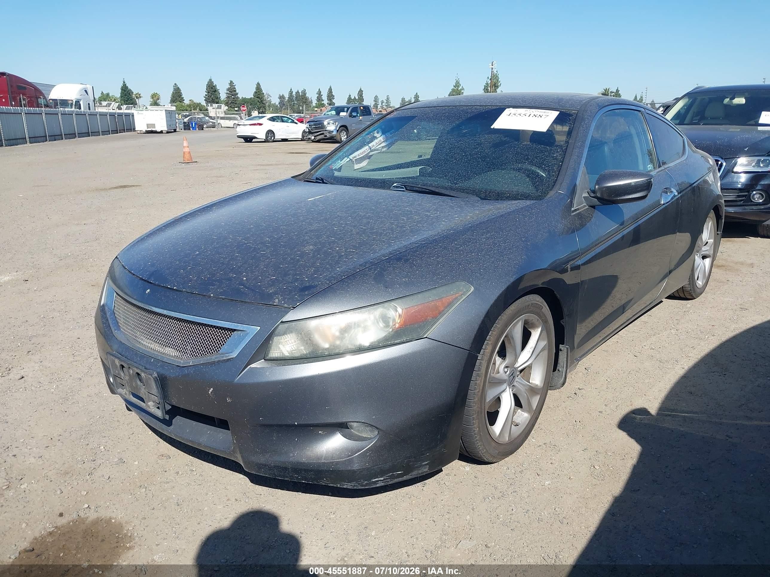 2010 Honda Accord 3.5 Ex-l Gray vin: 1HGCS2B8XAA007539