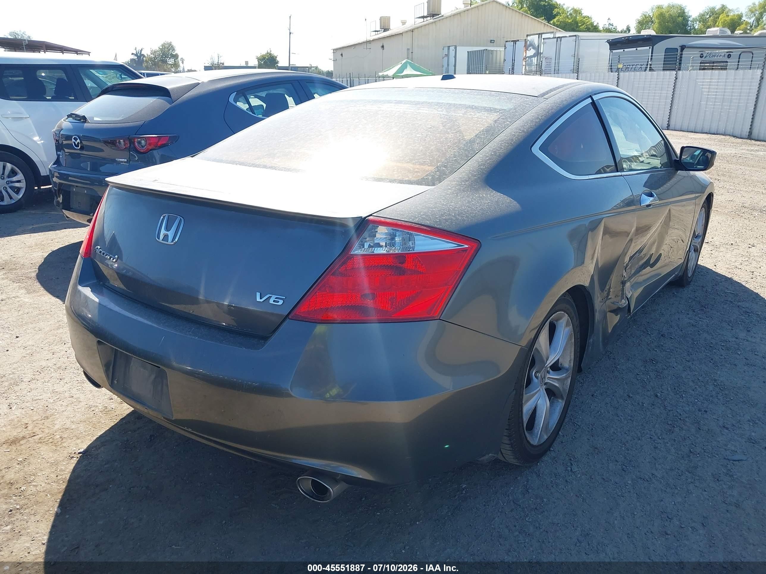 2010 Honda Accord 3.5 Ex-l Gray vin: 1HGCS2B8XAA007539