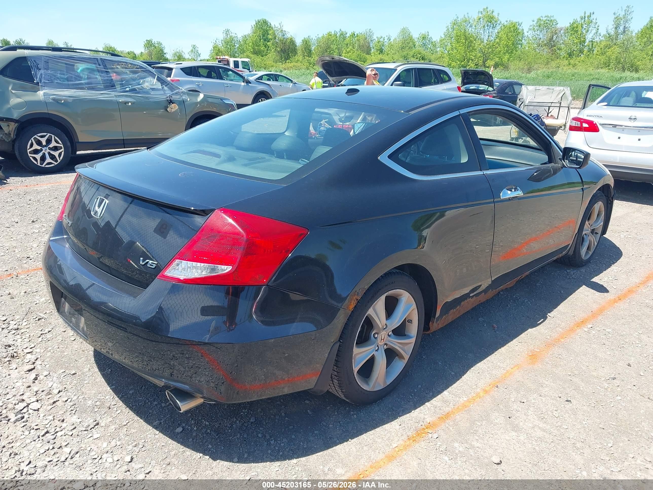 2012 Honda Accord 3.5 Ex-l Black vin: 1HGCS2B8XCA006524
