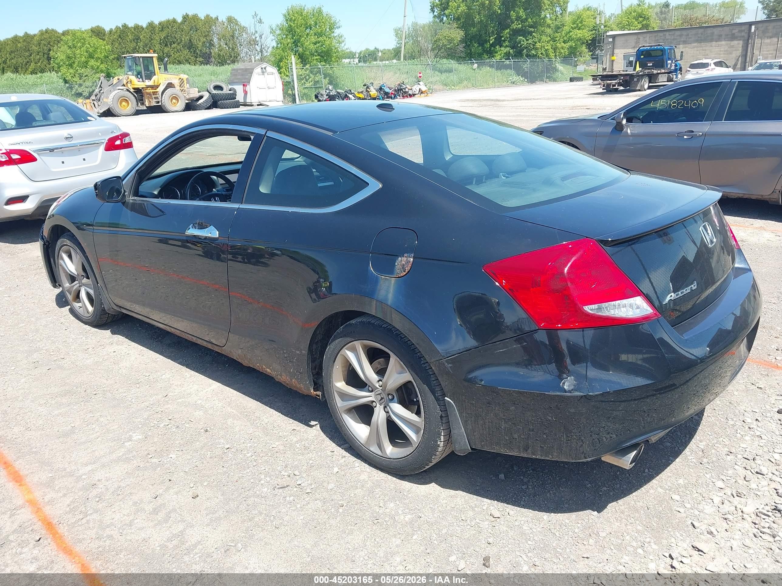 2012 Honda Accord 3.5 Ex-l Black vin: 1HGCS2B8XCA006524