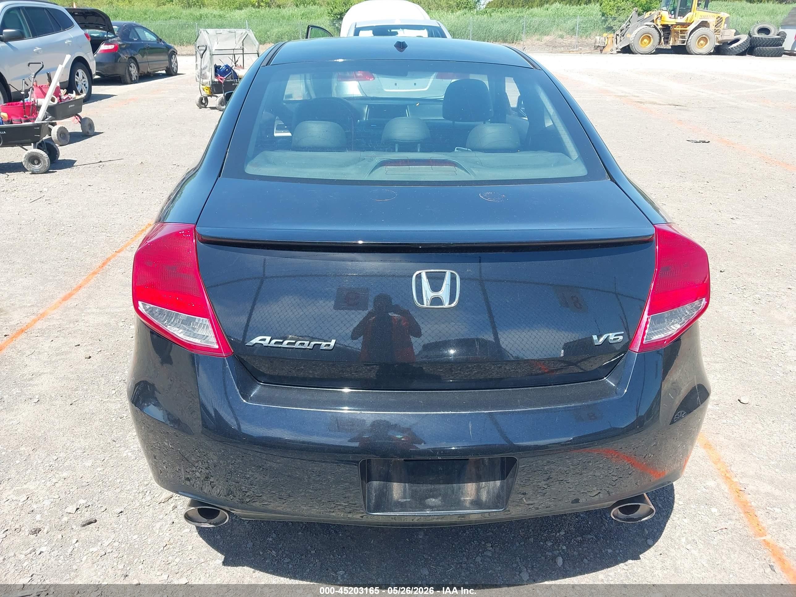 2012 Honda Accord 3.5 Ex-l Black vin: 1HGCS2B8XCA006524