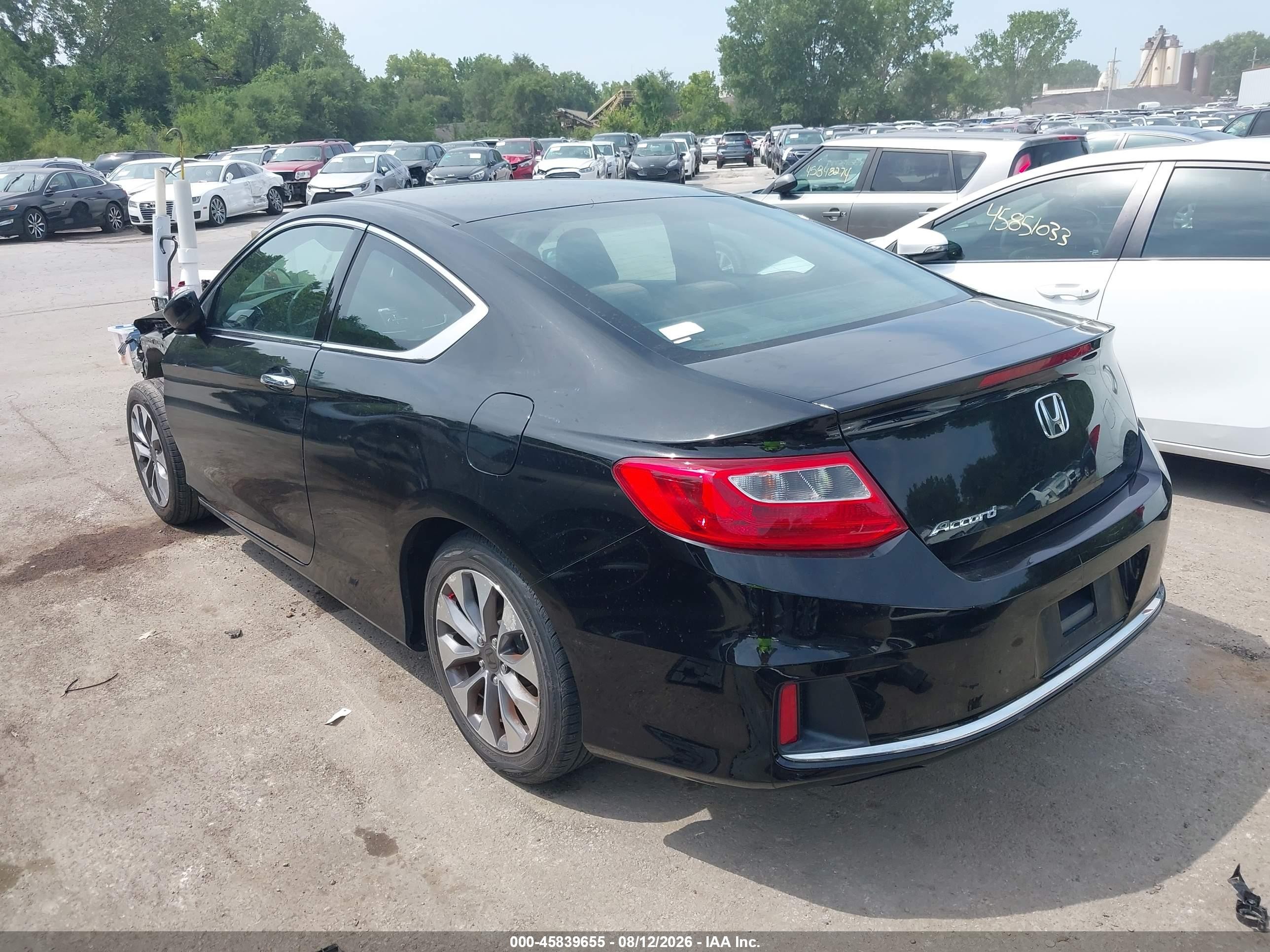 2013 Honda Accord Lx-s Black vin: 1HGCT1A37DA004017