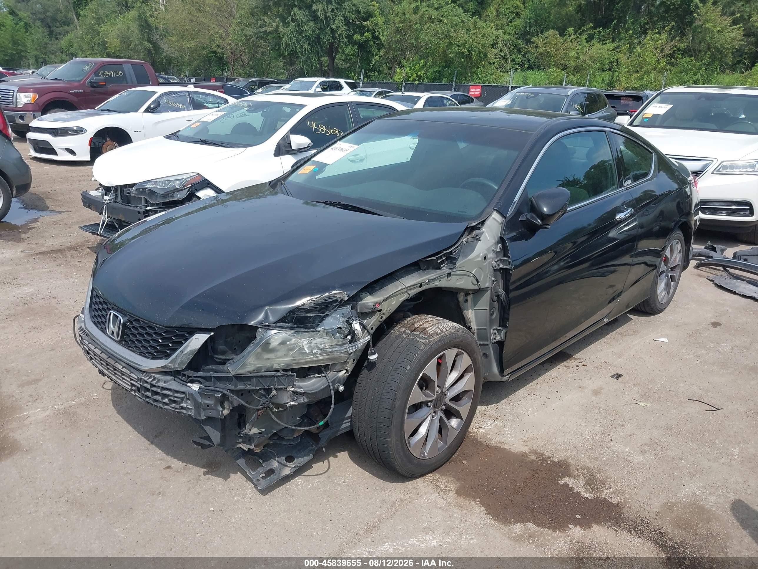 2013 Honda Accord Lx-s Black vin: 1HGCT1A37DA004017