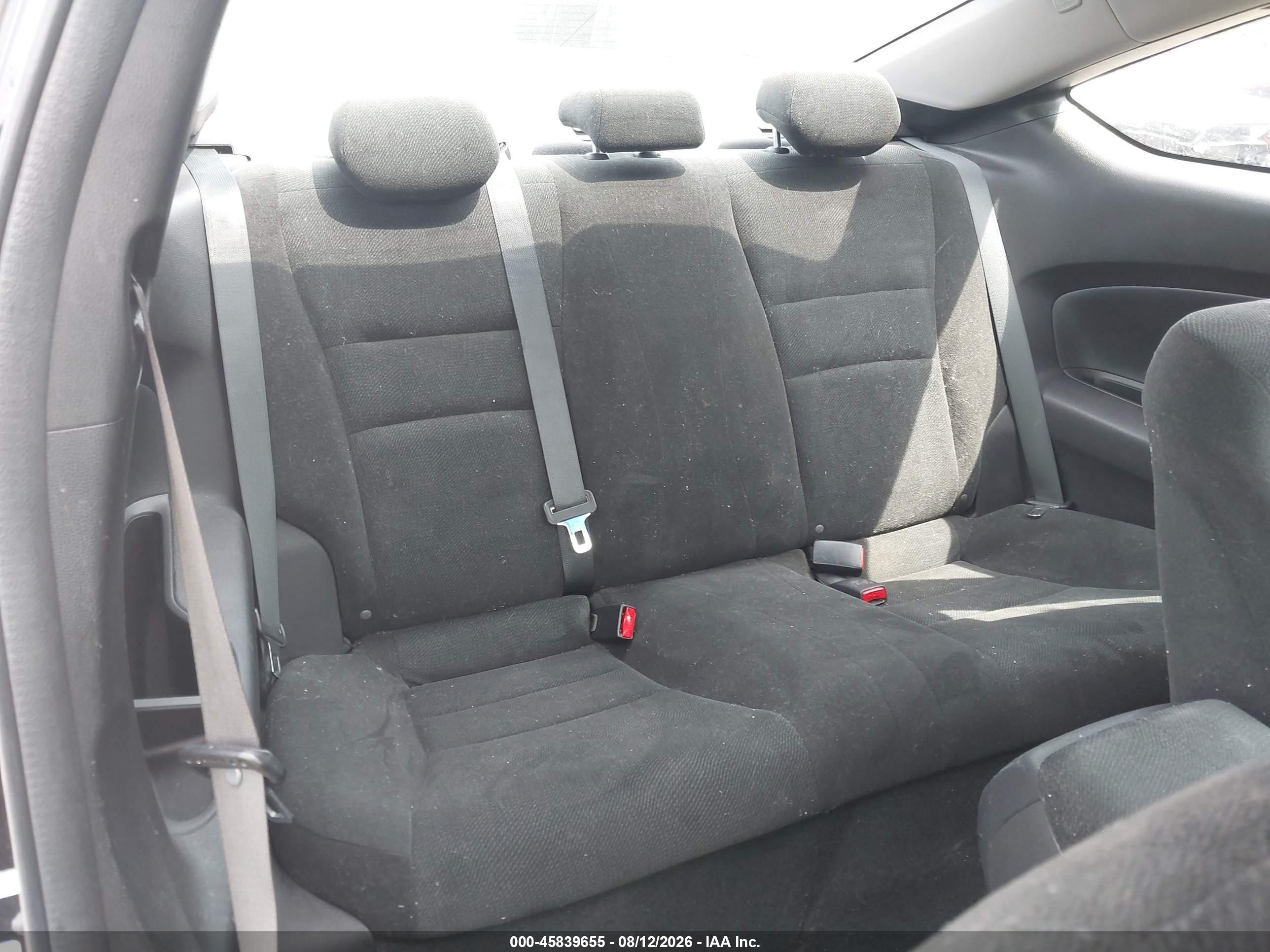 2013 Honda Accord Lx-s Black vin: 1HGCT1A37DA004017