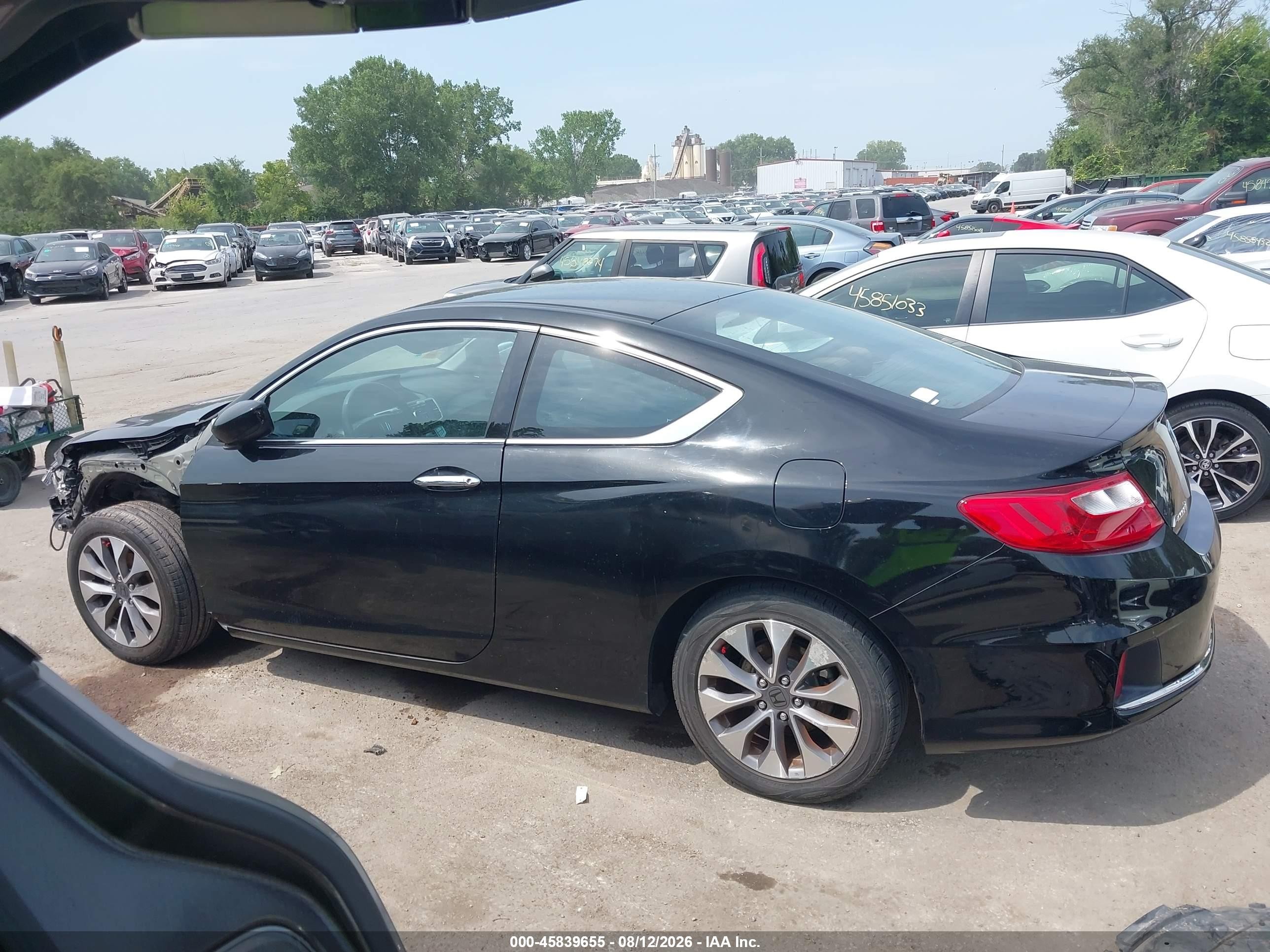 2013 Honda Accord Lx-s Black vin: 1HGCT1A37DA004017