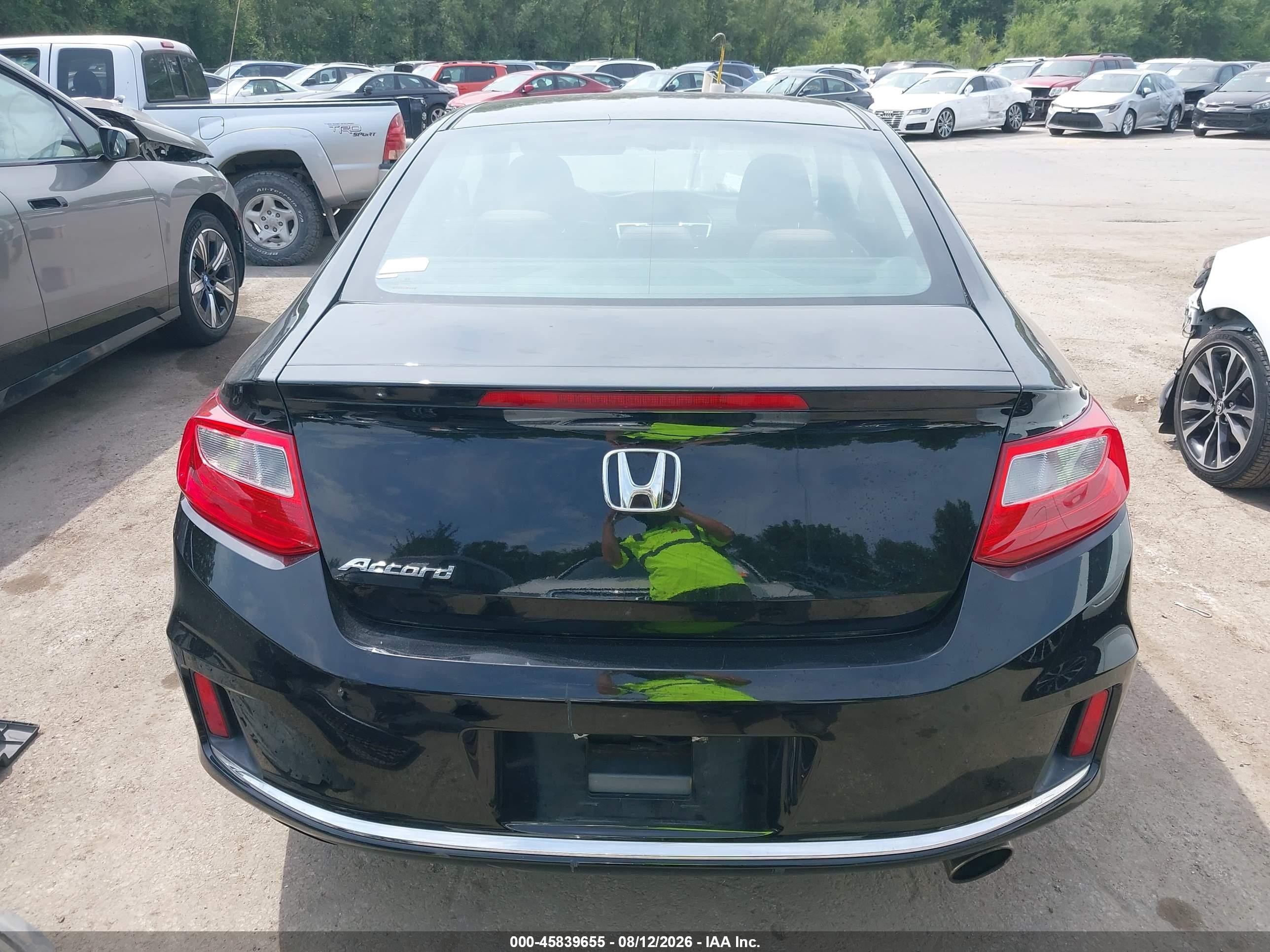 2013 Honda Accord Lx-s Black vin: 1HGCT1A37DA004017