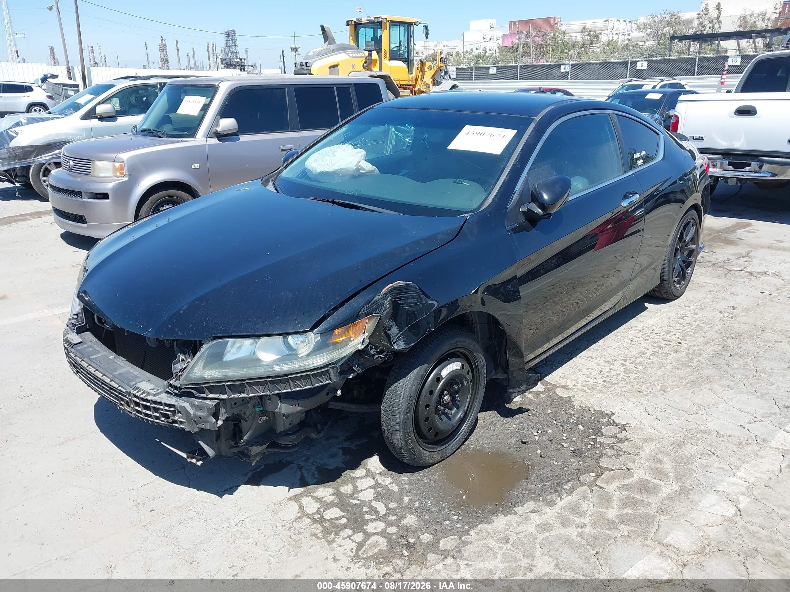 2014 Honda Accord Lx-s Черный vin: 1HGCT1A39EA015876