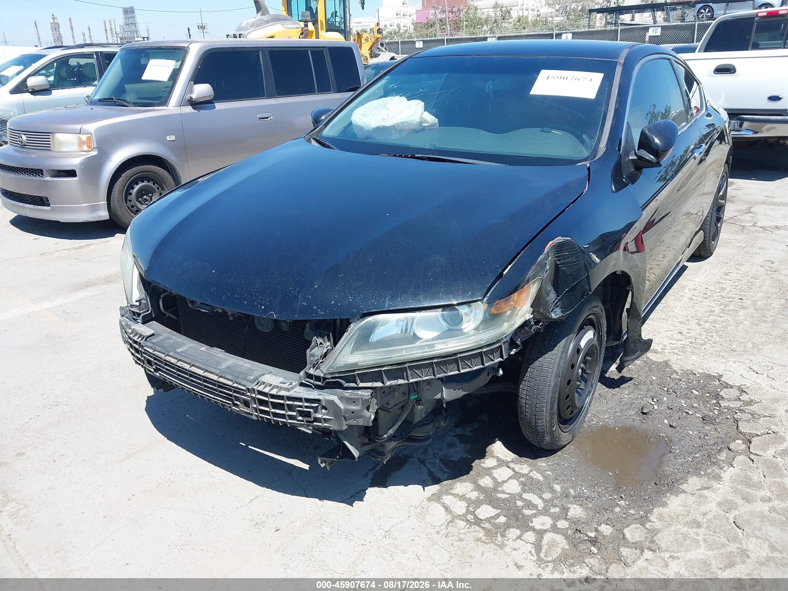 2014 Honda Accord Lx-s Черный vin: 1HGCT1A39EA015876