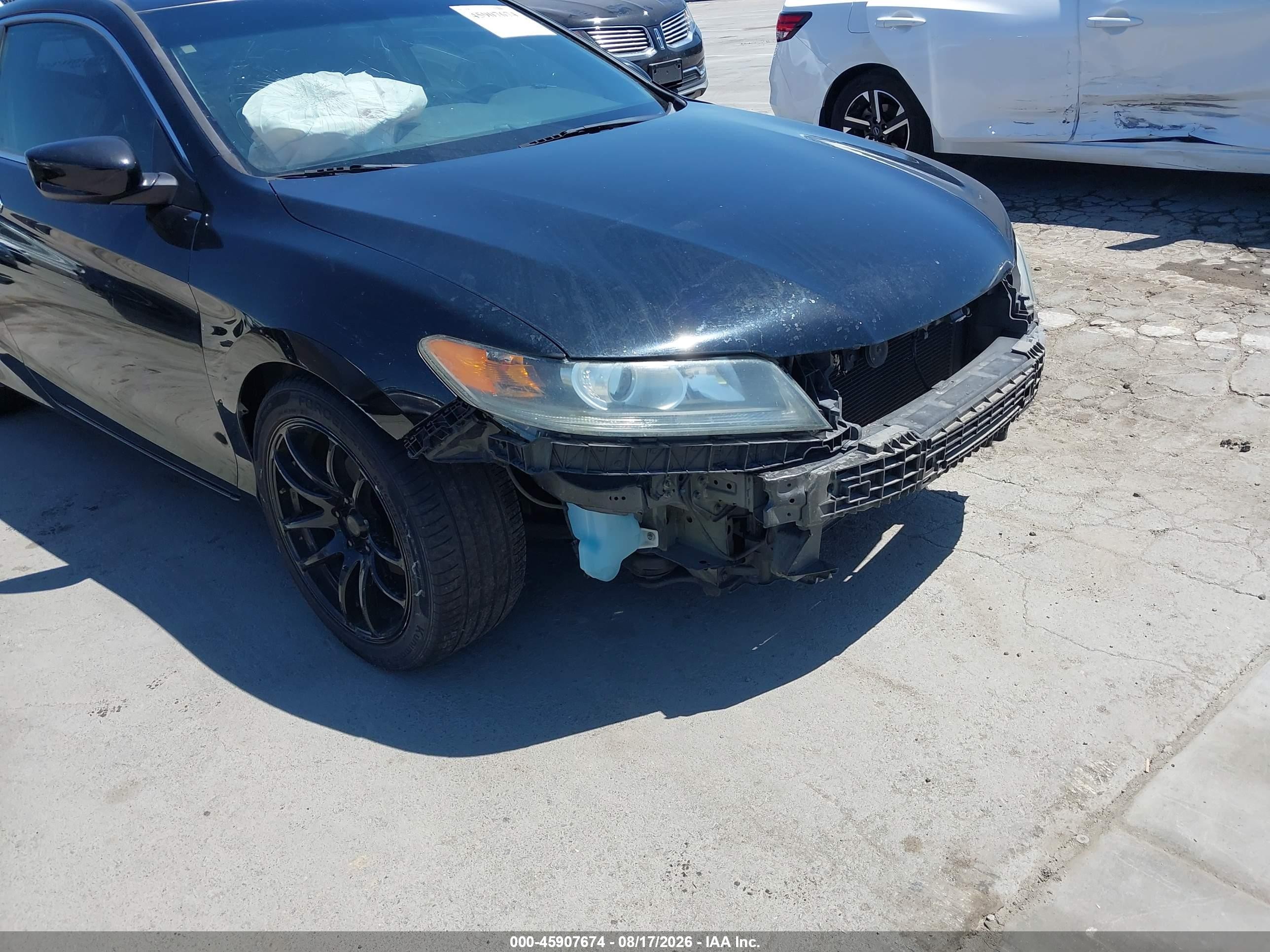 2014 Honda Accord Lx-s Черный vin: 1HGCT1A39EA015876