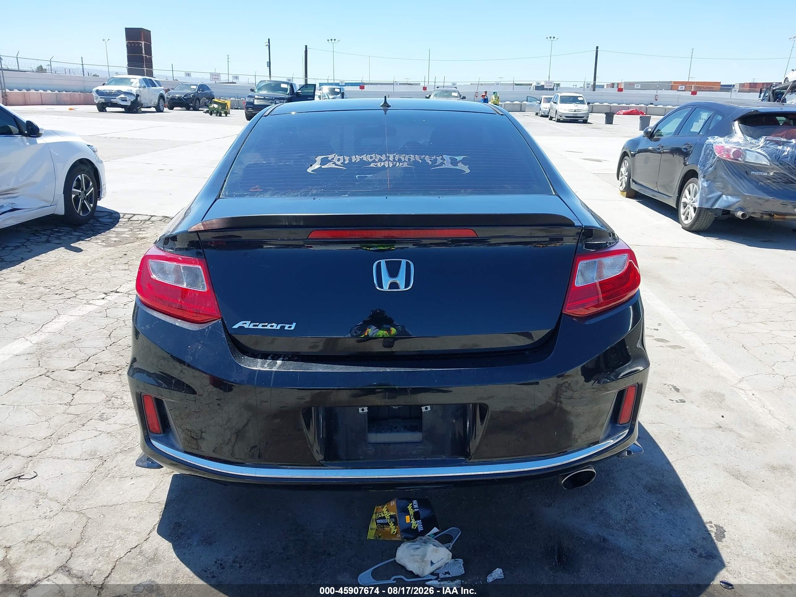 2014 Honda Accord Lx-s Черный vin: 1HGCT1A39EA015876