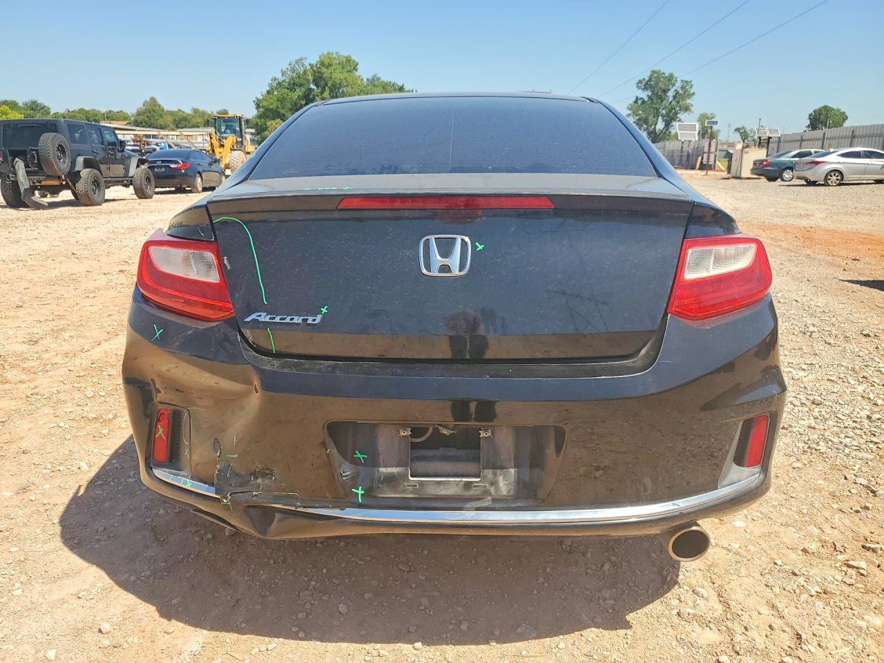 2015 Honda Accord Lx-s Black vin: 1HGCT1A3XFA008095