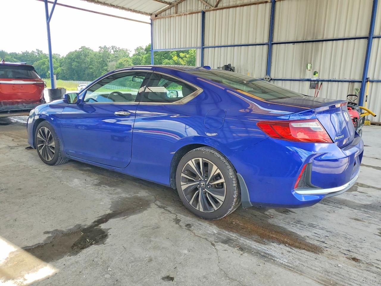 2016 Honda Accord Ex Blue vin: 1HGCT1A71GA000018