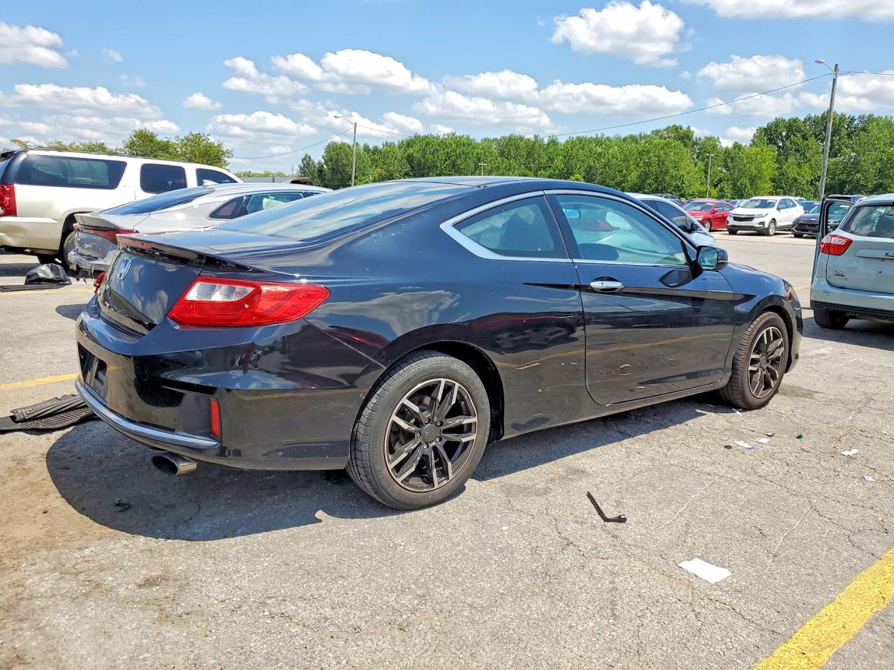 2013 Honda Accord Ex Black vin: 1HGCT1A73DA004132
