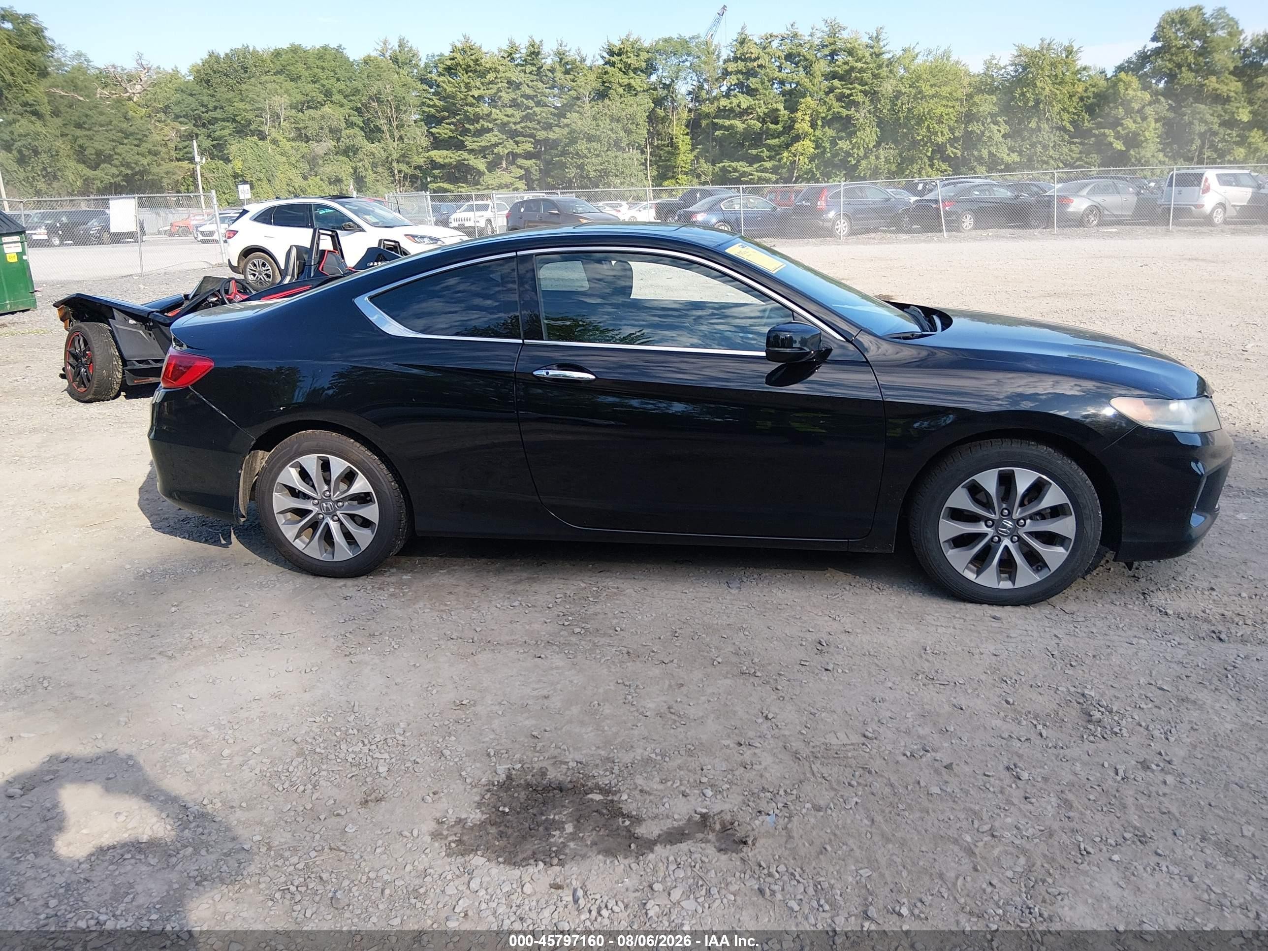 2014 Honda Accord Ex Черный vin: 1HGCT1A7XEA015176