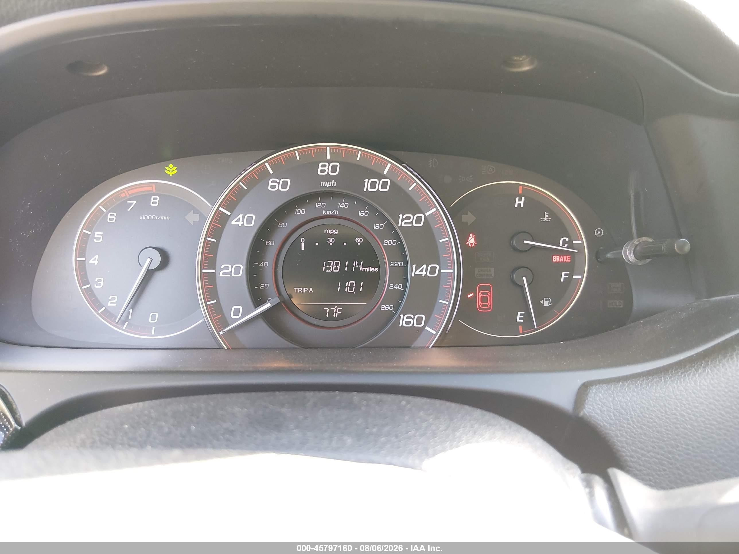 2014 Honda Accord Ex Черный vin: 1HGCT1A7XEA015176