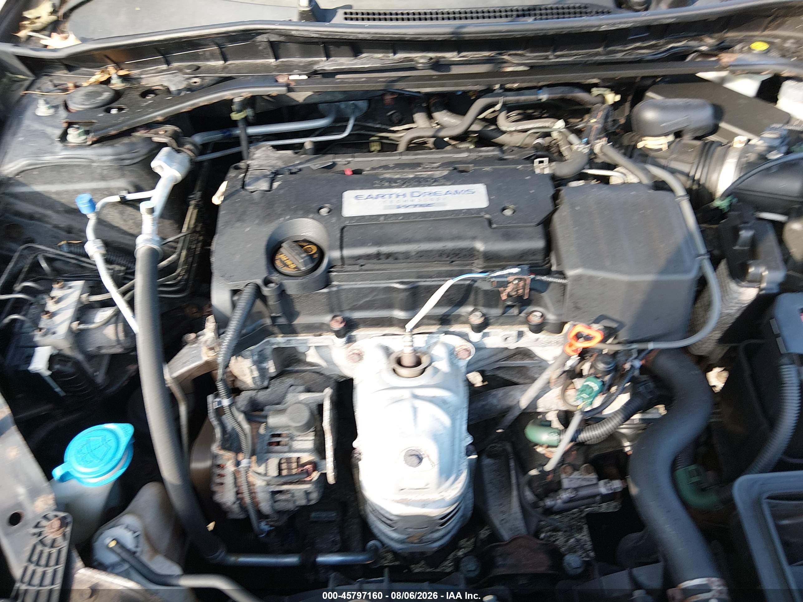 2014 Honda Accord Ex Черный vin: 1HGCT1A7XEA015176