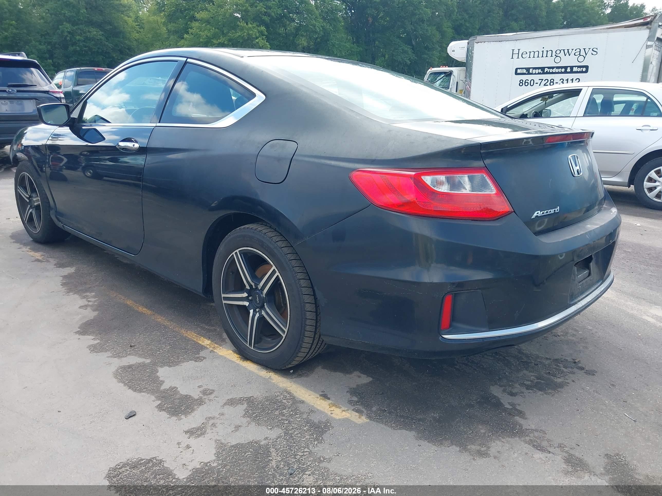 2013 Honda Accord Lx-s Black vin: 1HGCT1B30DA002172
