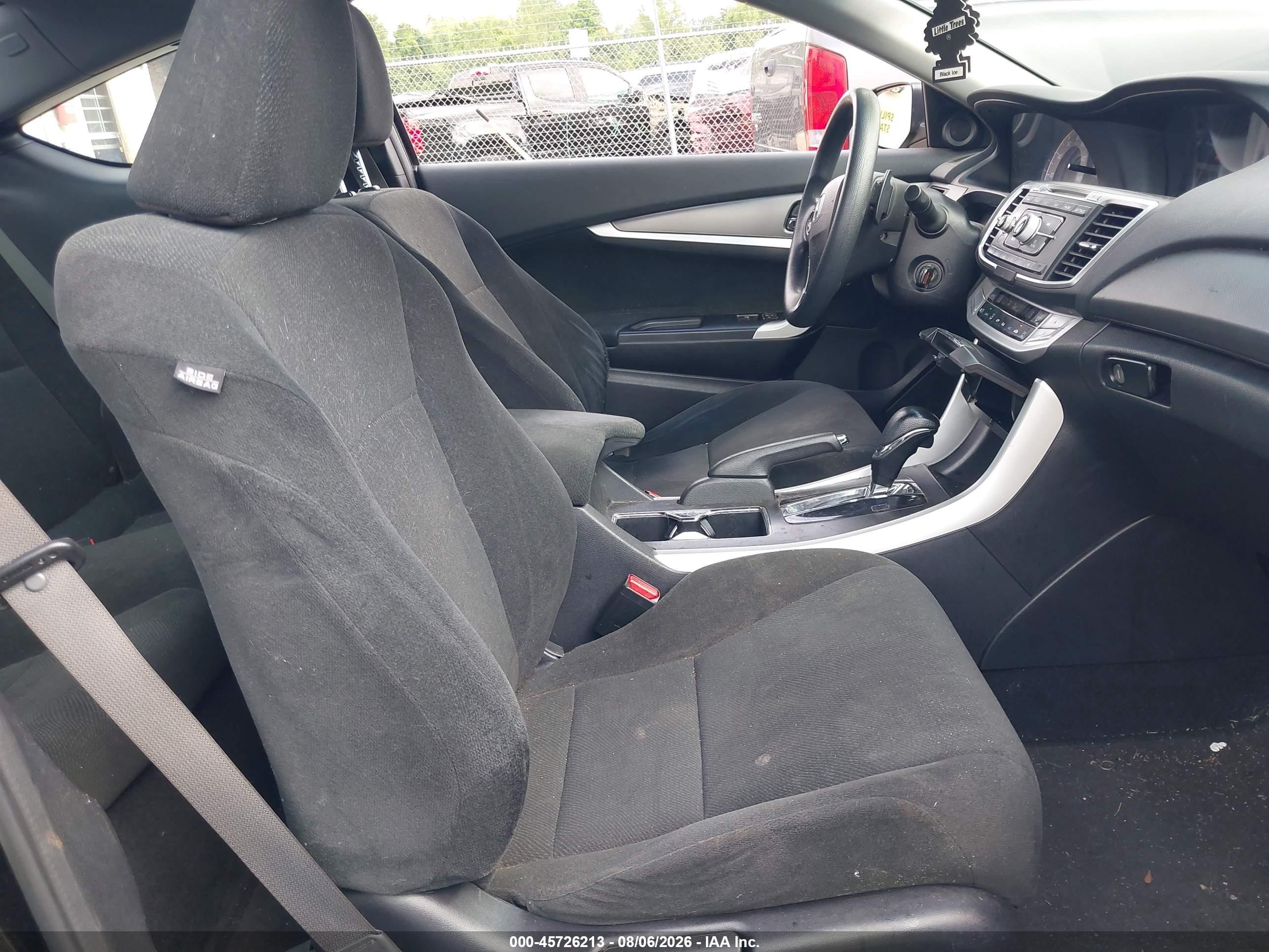 2013 Honda Accord Lx-s Black vin: 1HGCT1B30DA002172