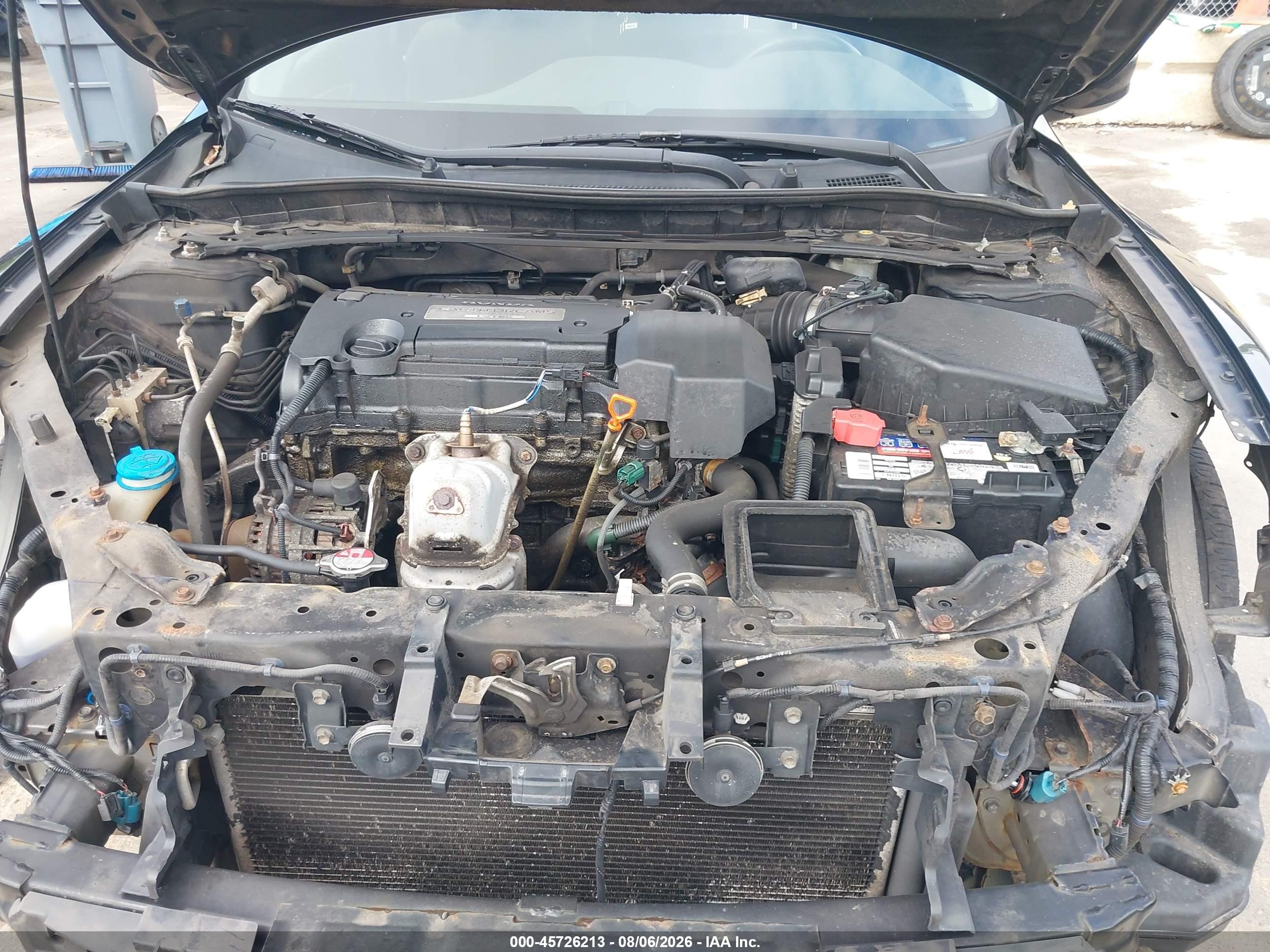 2013 Honda Accord Lx-s Black vin: 1HGCT1B30DA002172