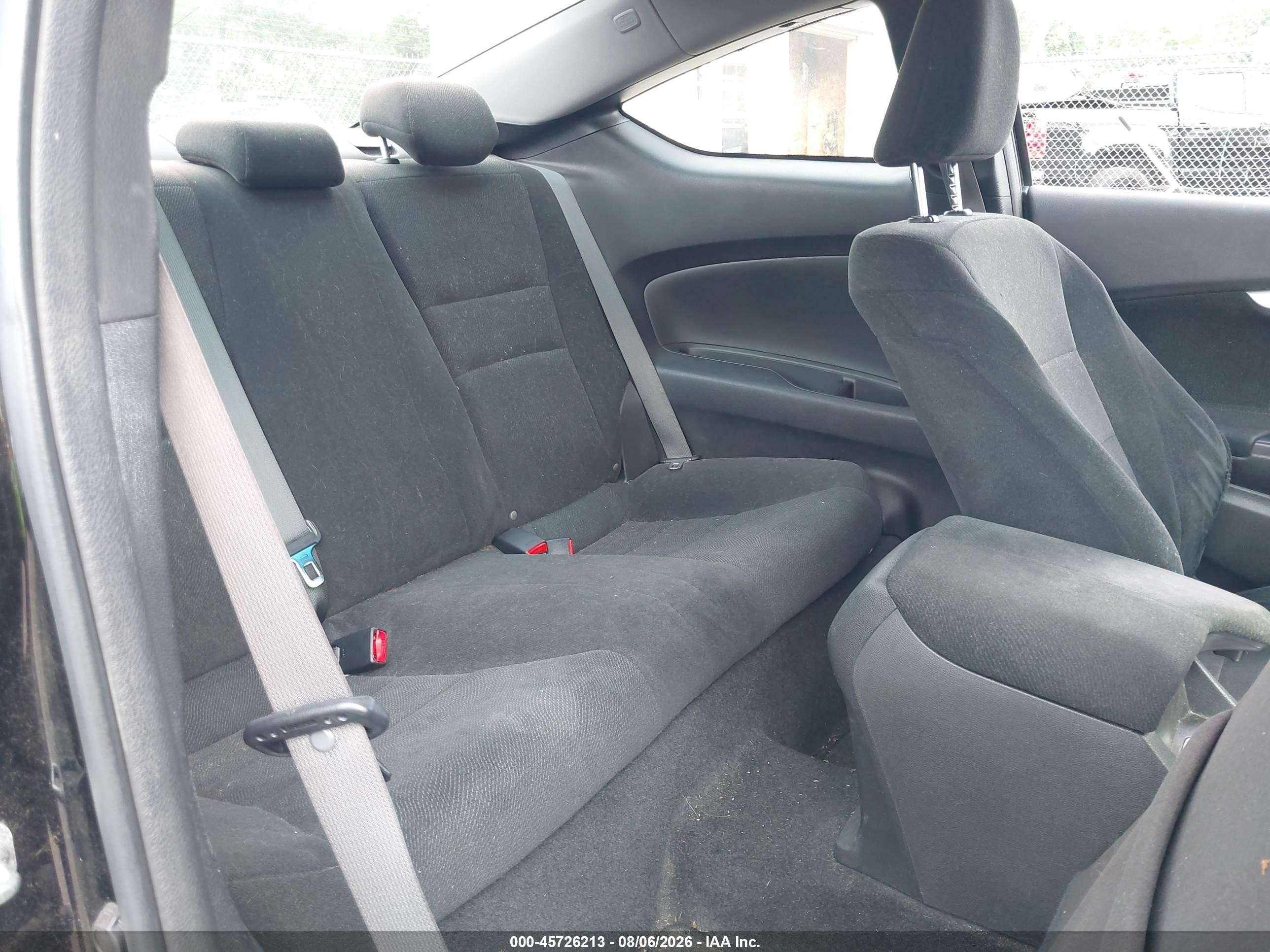 2013 Honda Accord Lx-s Black vin: 1HGCT1B30DA002172