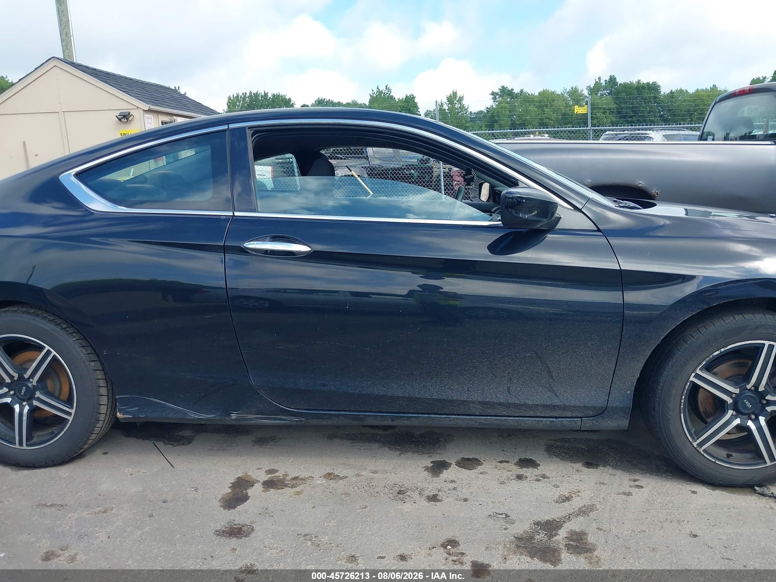 2013 Honda Accord Lx-s Black vin: 1HGCT1B30DA002172