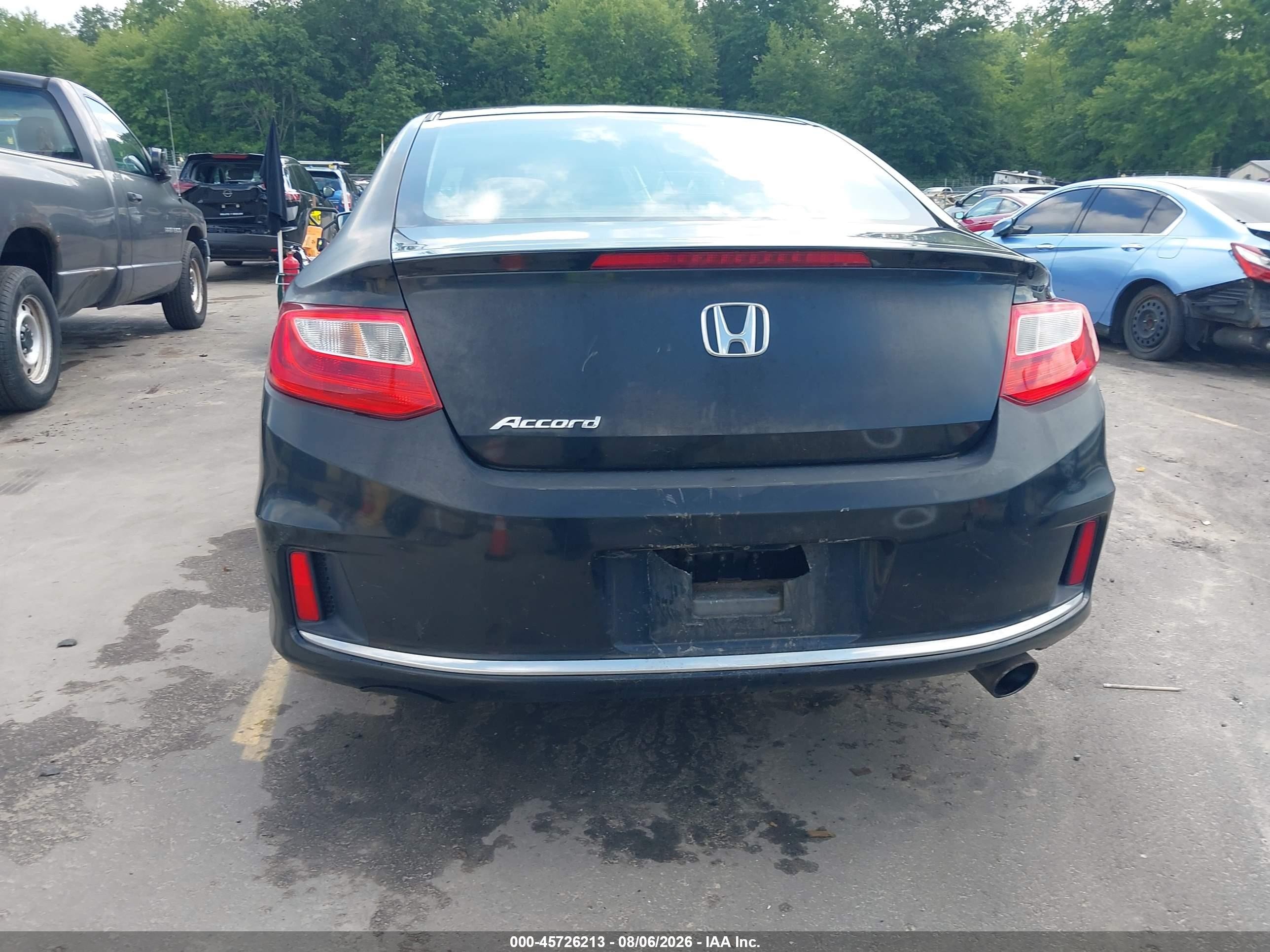 2013 Honda Accord Lx-s Black vin: 1HGCT1B30DA002172