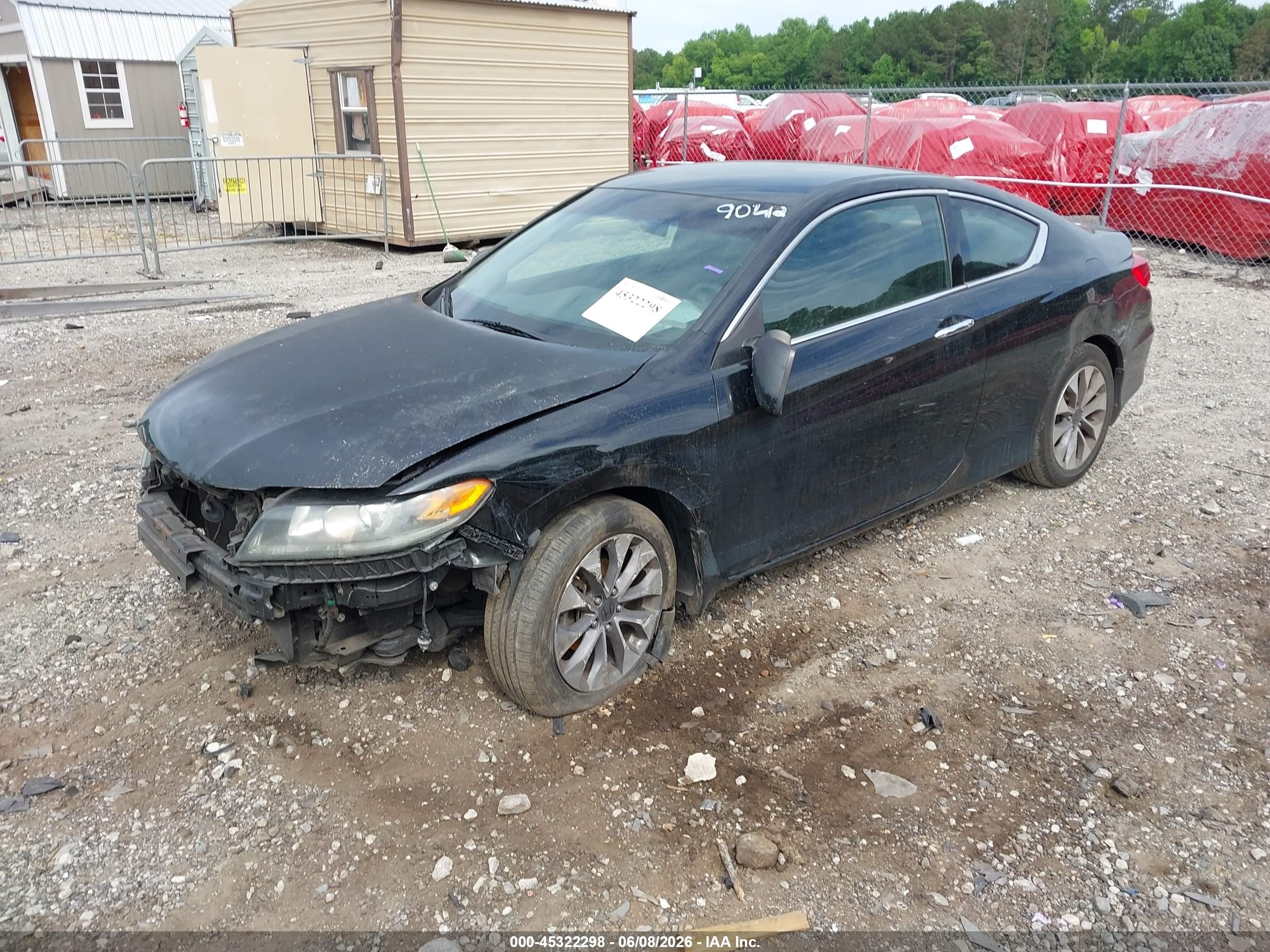 2013 Honda Accord Lx-s Black vin: 1HGCT1B30DA009042
