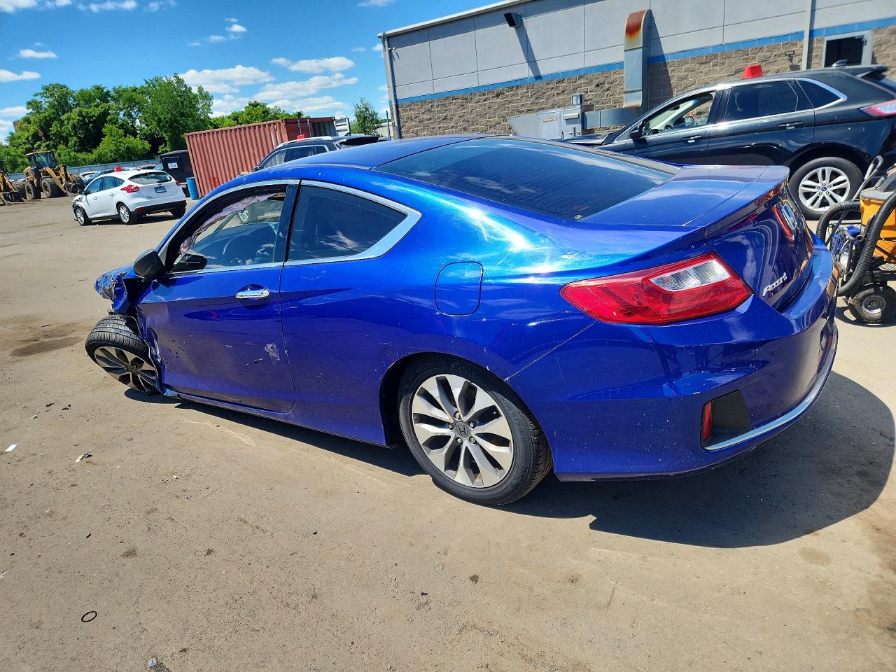 2013 Honda Accord Lx-s Blue vin: 1HGCT1B30DA009316