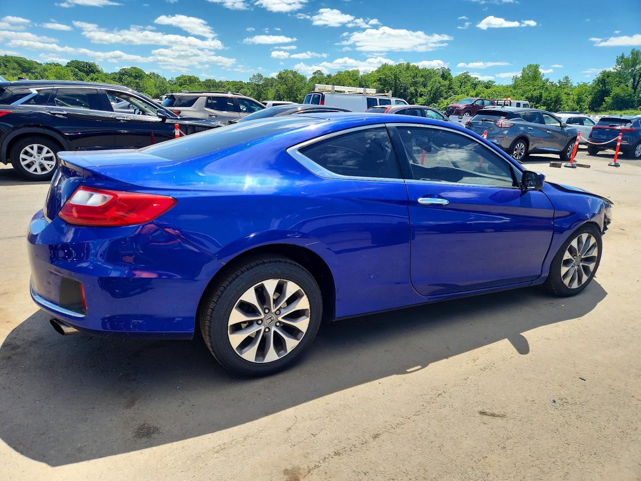 2013 Honda Accord Lx-s Blue vin: 1HGCT1B30DA009316