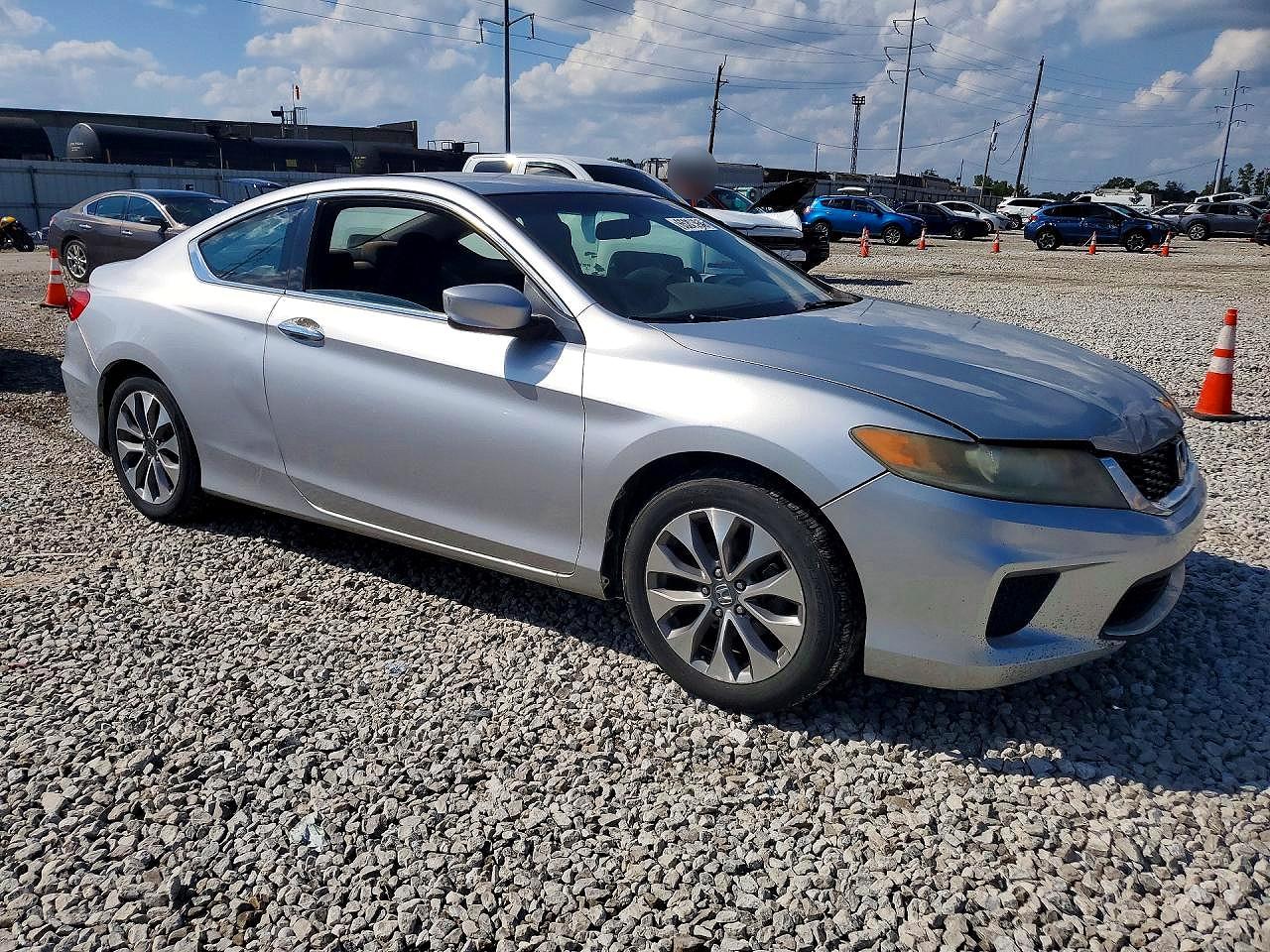 2013 Honda Accord Lx-s Silver vin: 1HGCT1B30DA013561
