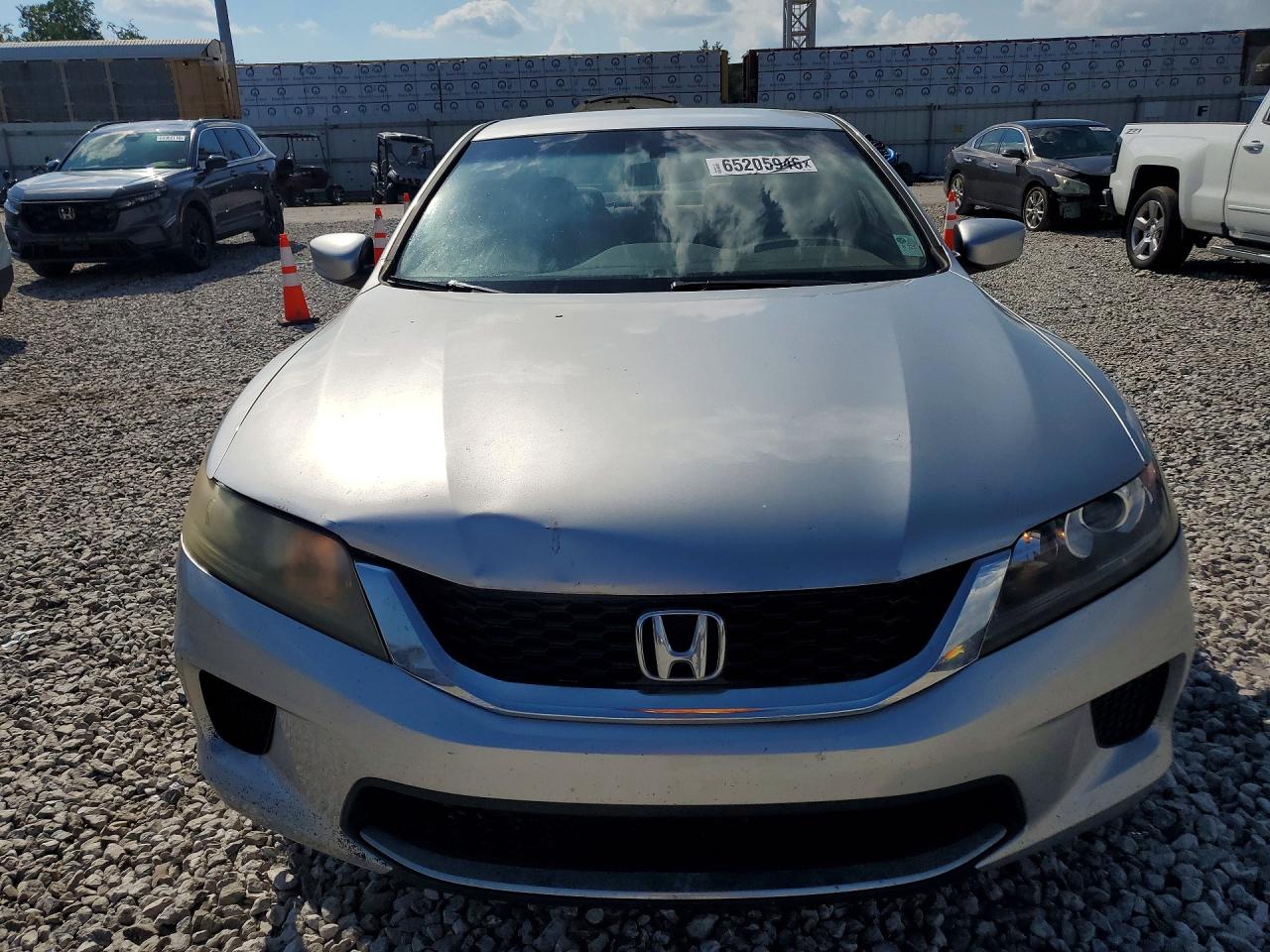 2013 Honda Accord Lx-s Silver vin: 1HGCT1B30DA013561