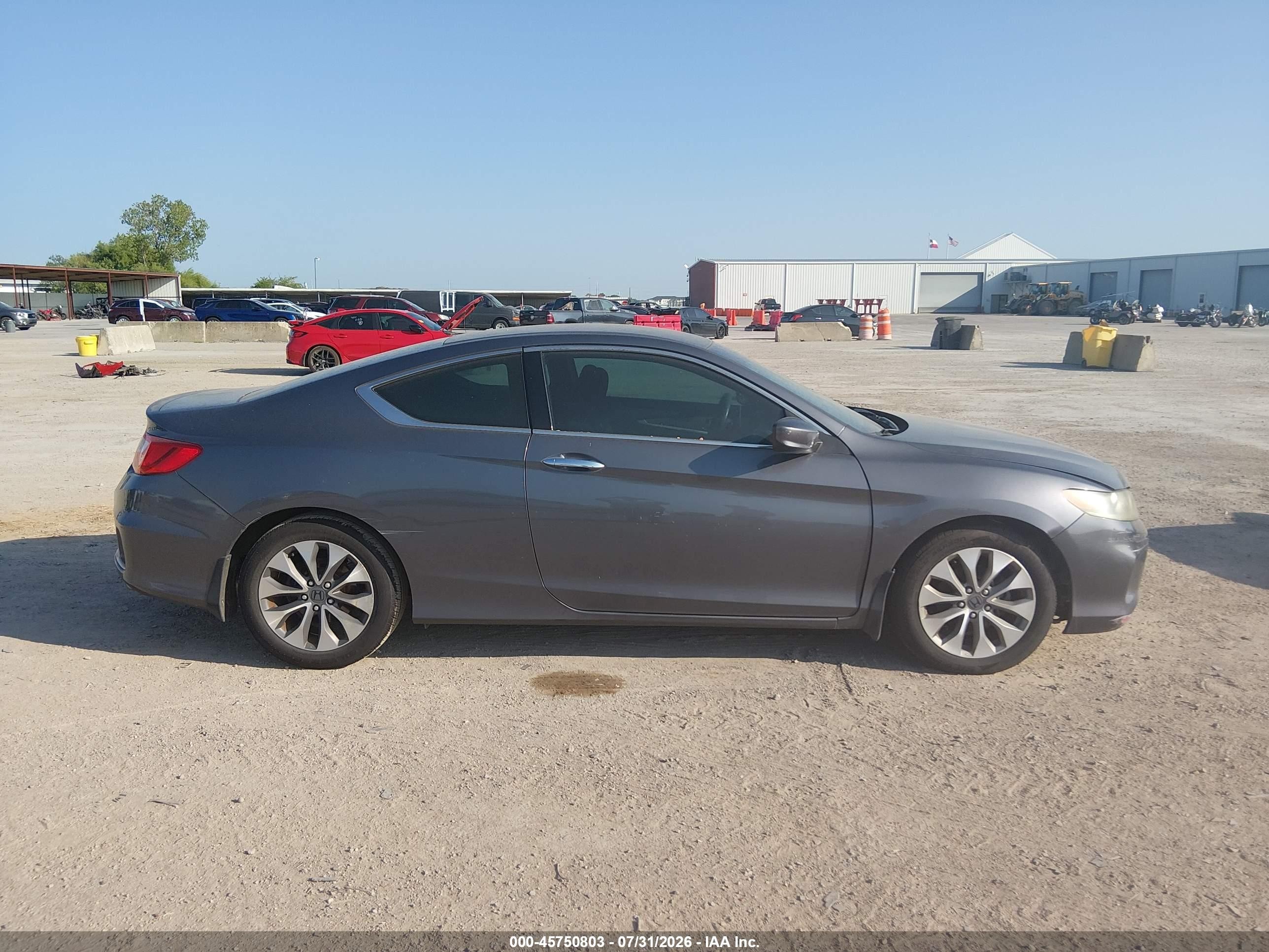 2013 Honda Accord Lx-s Gray vin: 1HGCT1B30DA015259