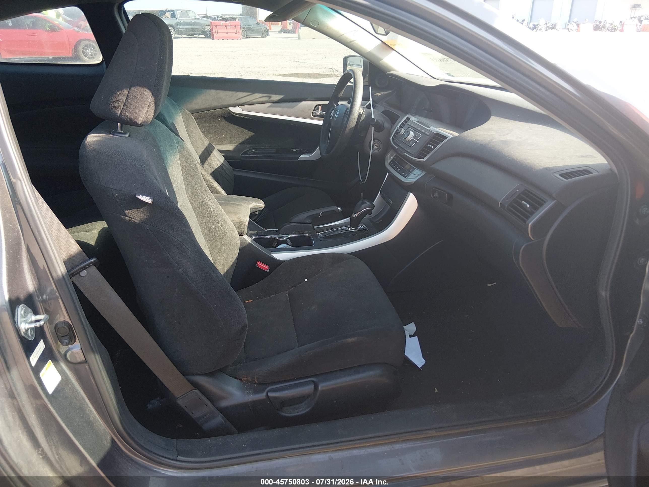 2013 Honda Accord Lx-s Gray vin: 1HGCT1B30DA015259