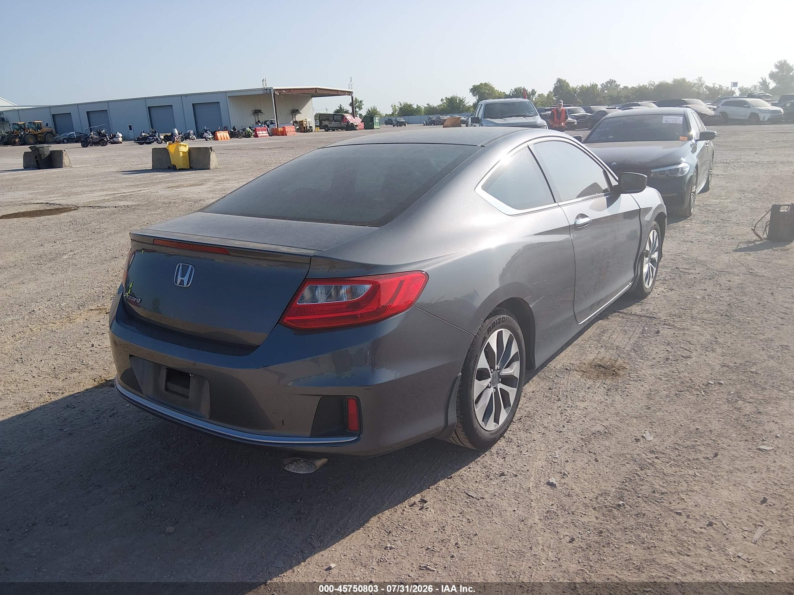 2013 Honda Accord Lx-s Gray vin: 1HGCT1B30DA015259