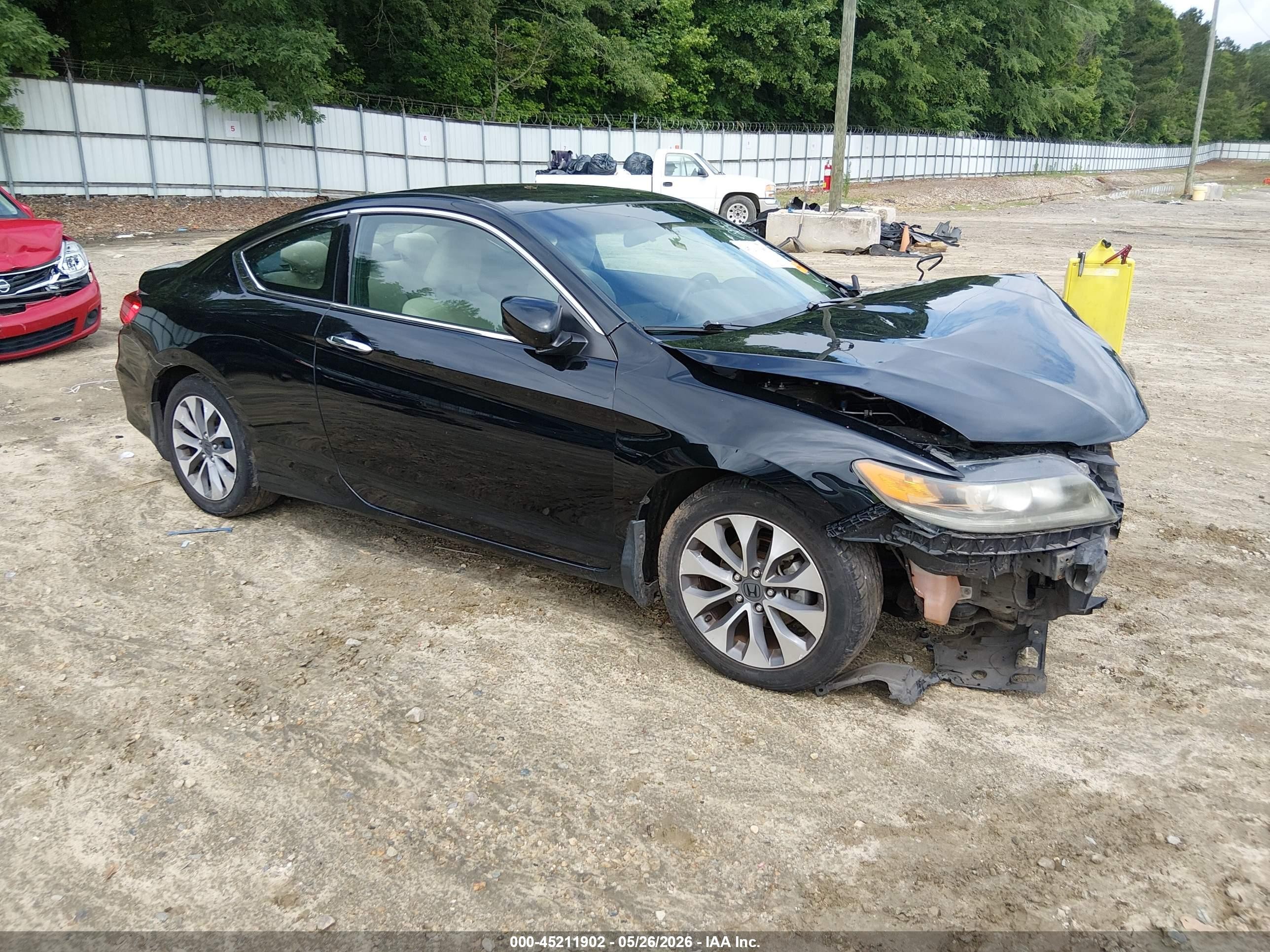 2013 Honda Accord Lx-s Black vin: 1HGCT1B30DA018923