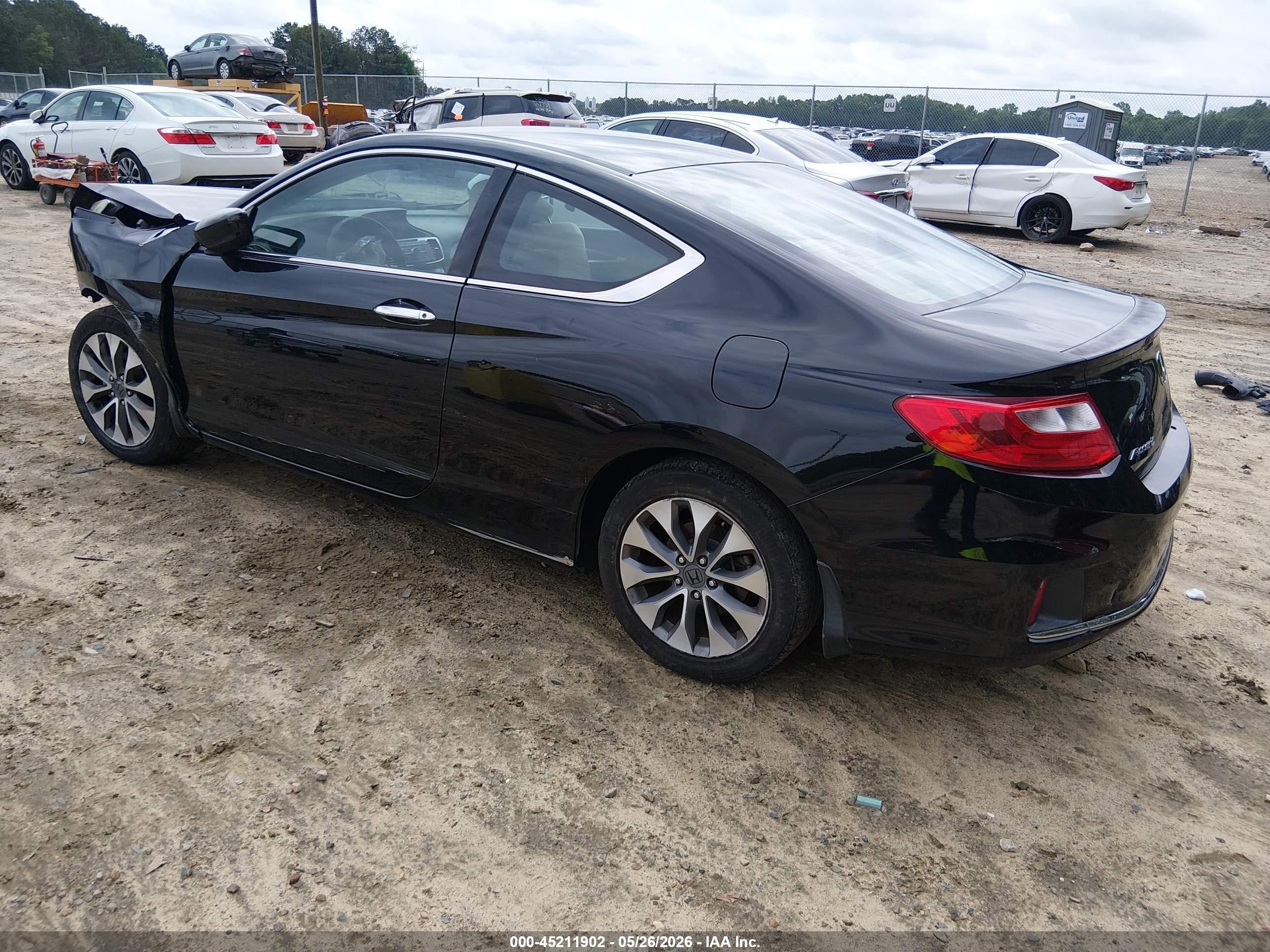 2013 Honda Accord Lx-s Black vin: 1HGCT1B30DA018923