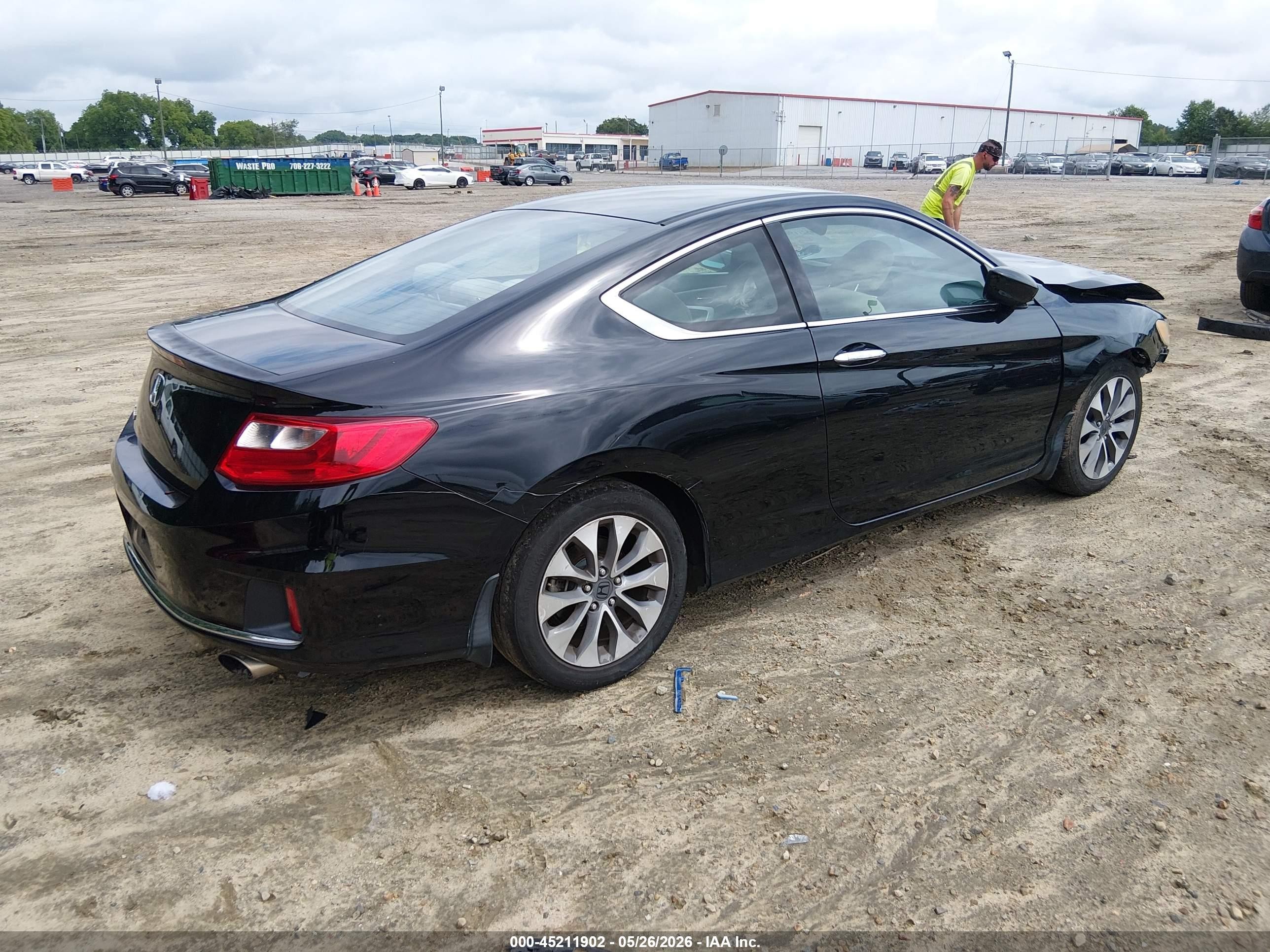 2013 Honda Accord Lx-s Black vin: 1HGCT1B30DA018923