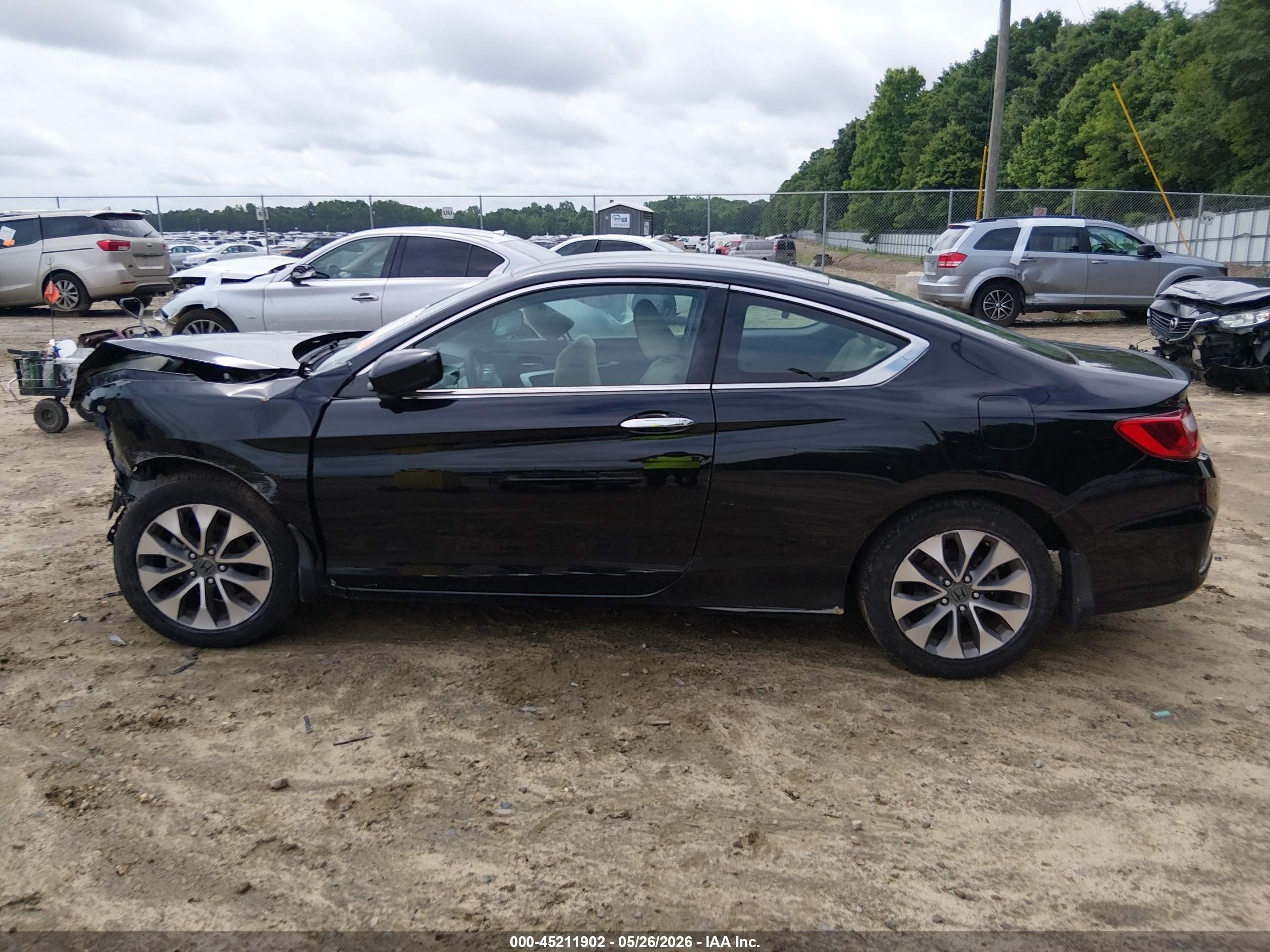 2013 Honda Accord Lx-s Black vin: 1HGCT1B30DA018923