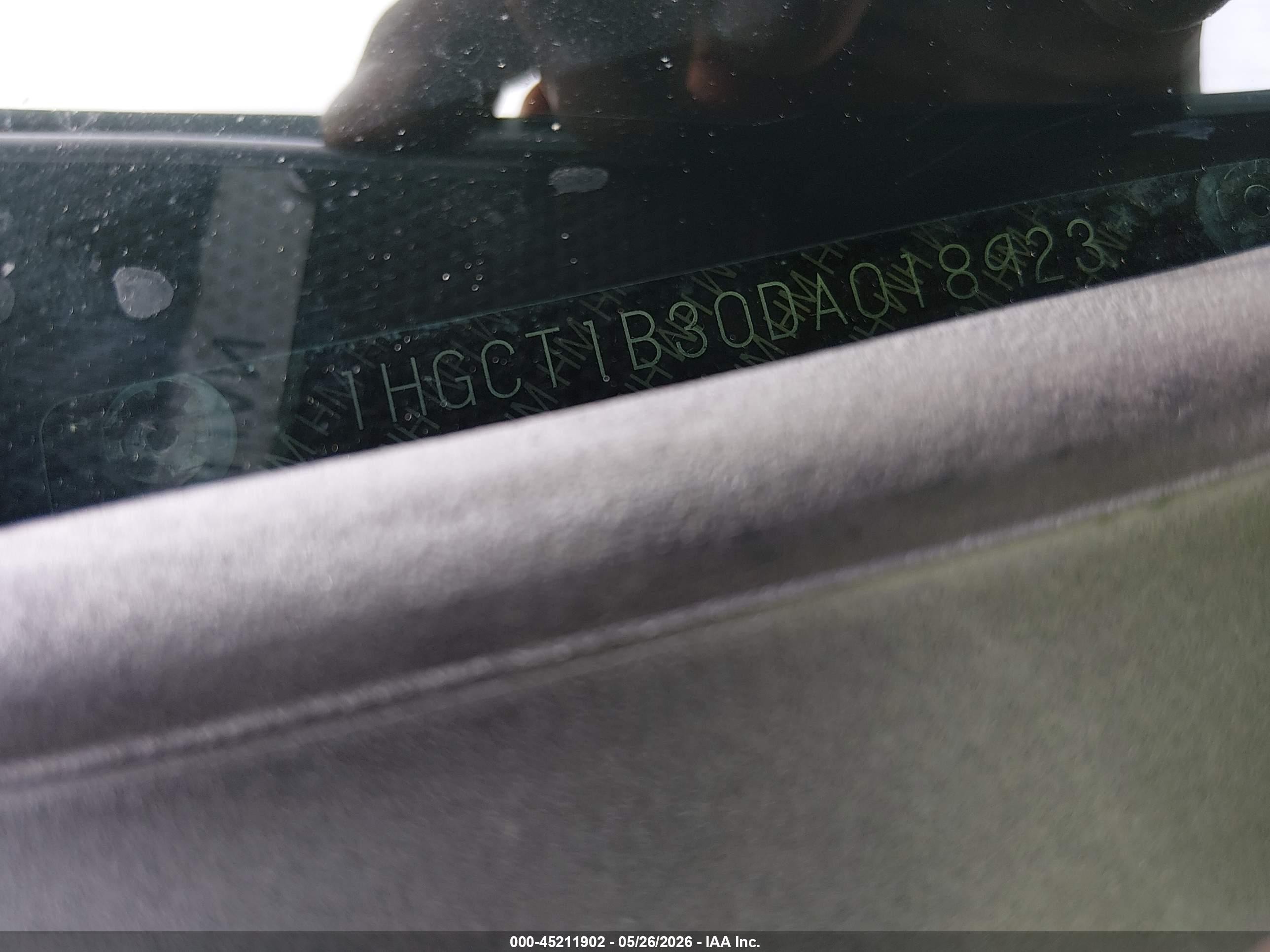 2013 Honda Accord Lx-s Black vin: 1HGCT1B30DA018923