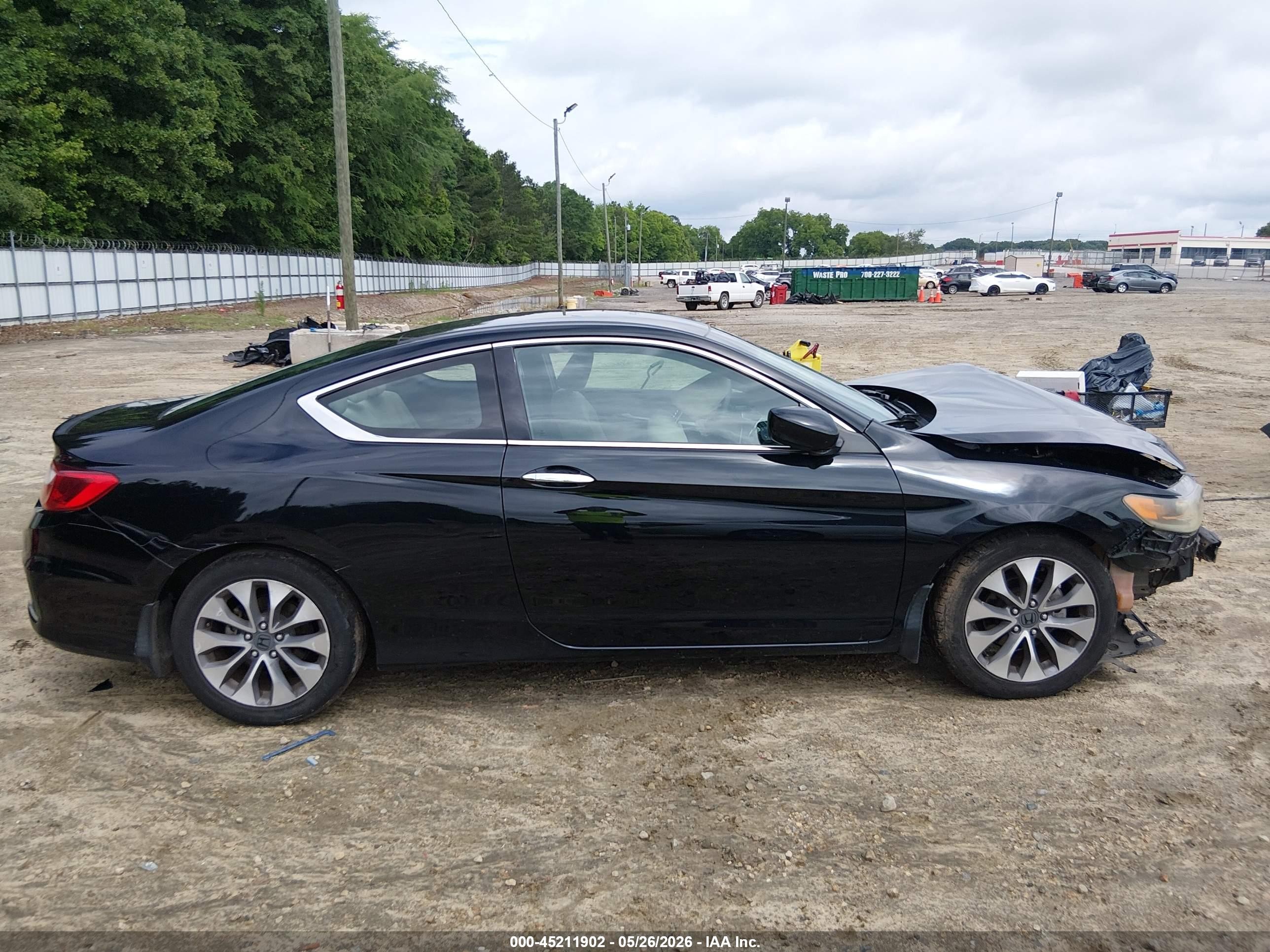 2013 Honda Accord Lx-s Black vin: 1HGCT1B30DA018923