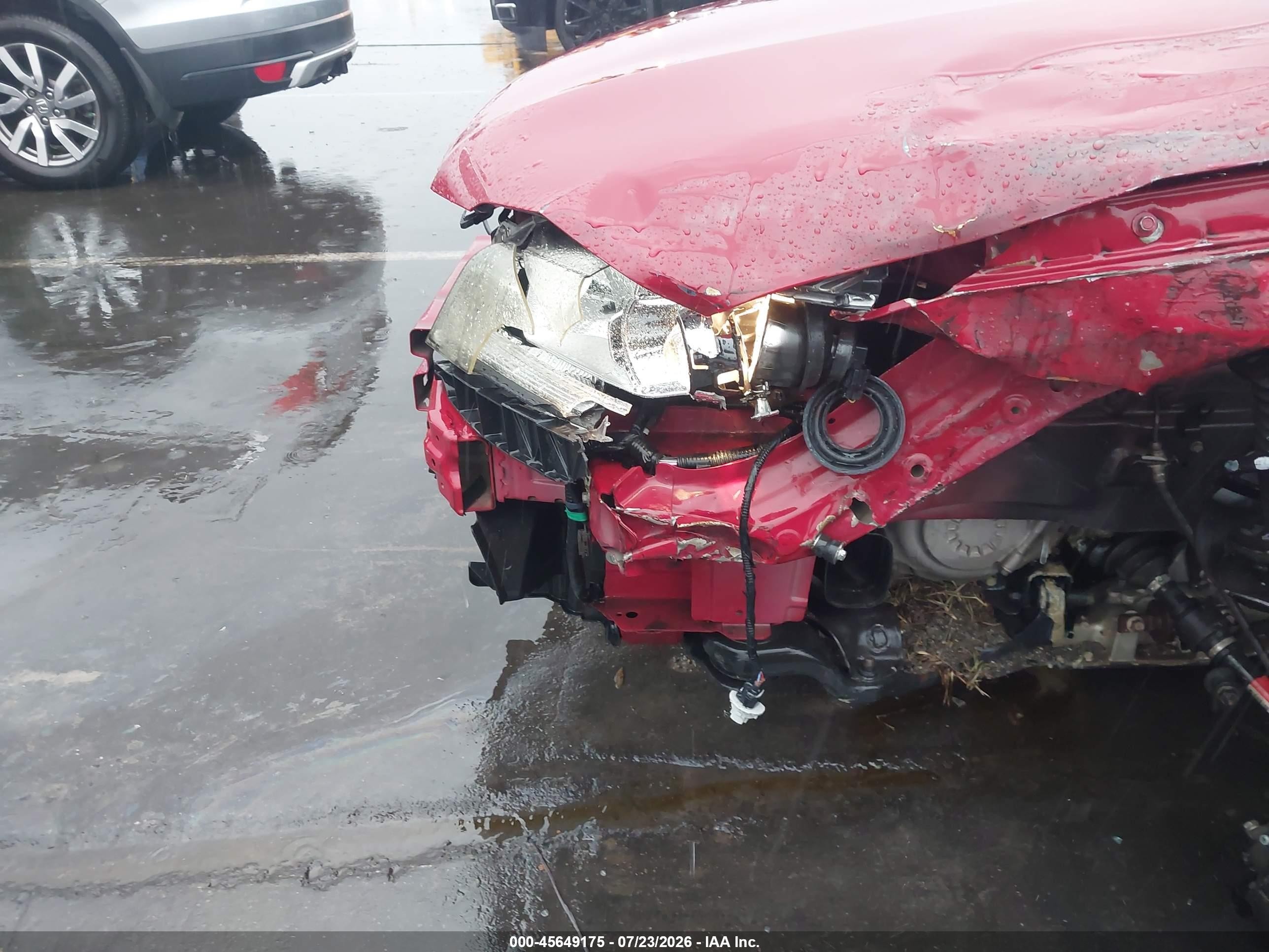 2015 Honda Accord Lx-s Red vin: 1HGCT1B30FA005981