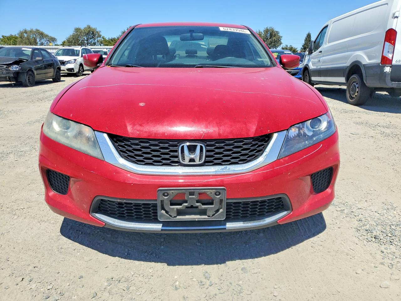 2015 Honda Accord Lx-s Красный vin: 1HGCT1B30FA011120